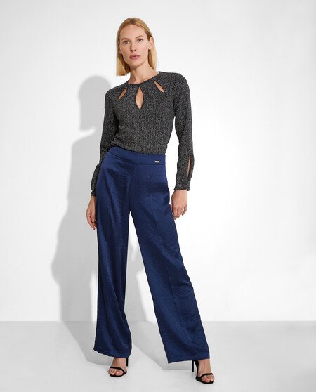 33 ideas de Pantalones anchos  moda para mujer, moda estilo, ropa