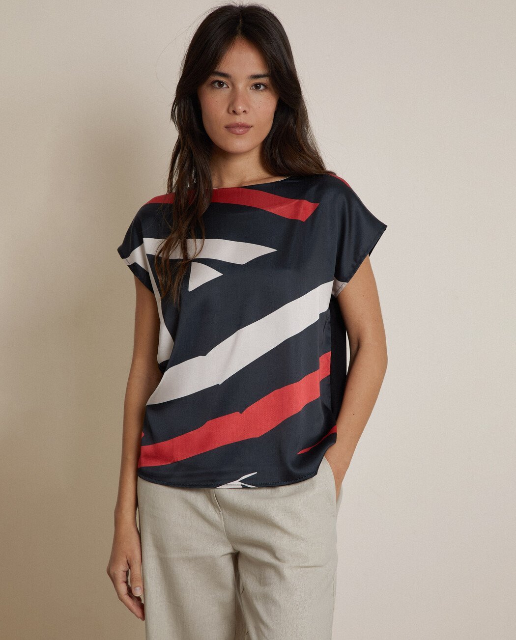 CAMISETA RAYAS ANCHAS