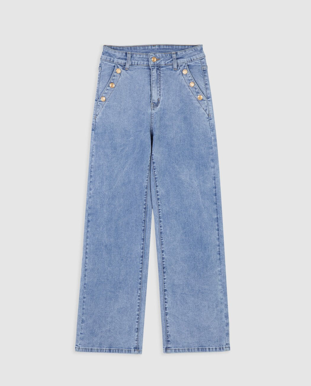 PANTALÓN VAQUERO BOTONES