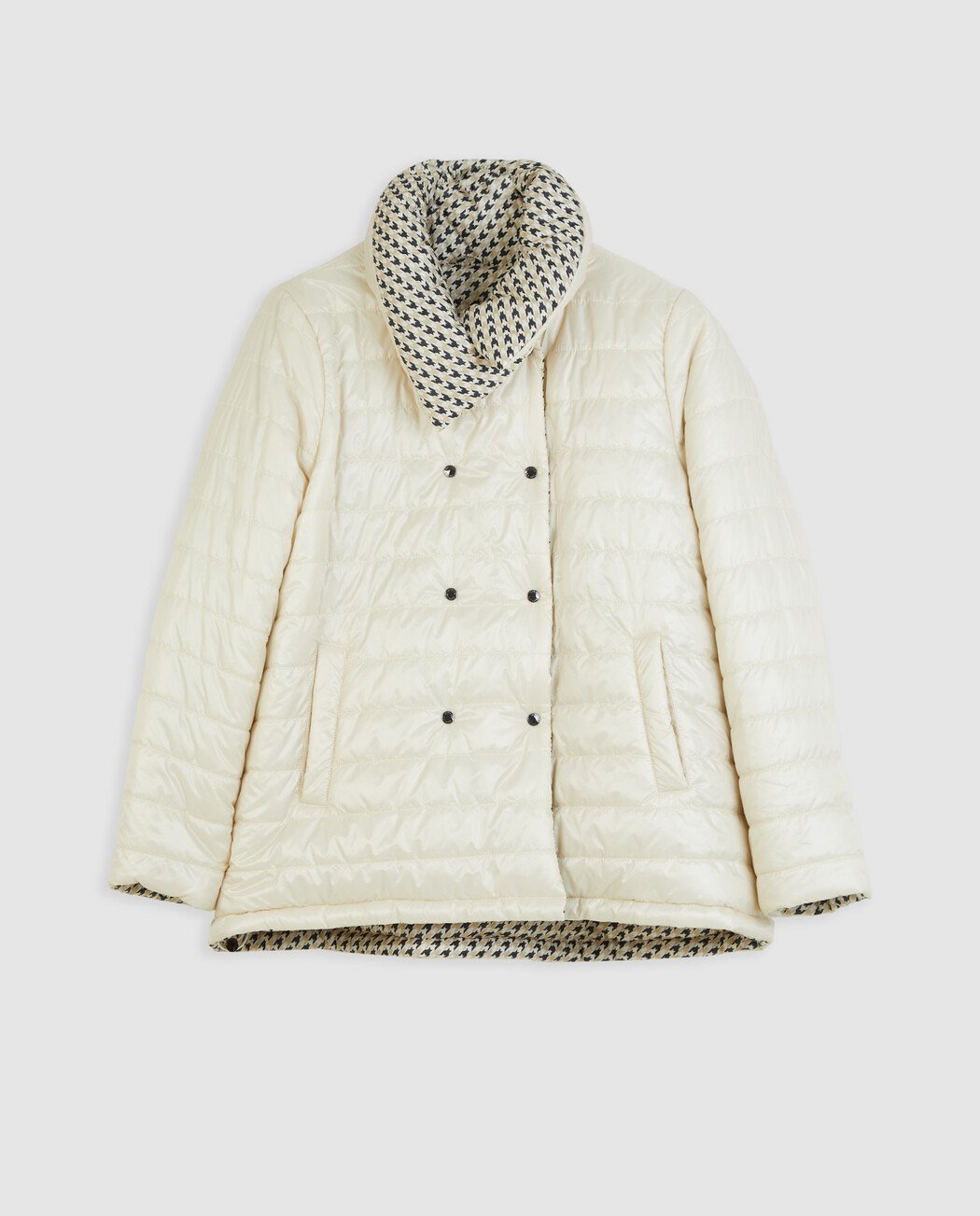 ABRIGO ACOLCHADO REVERSIBLE