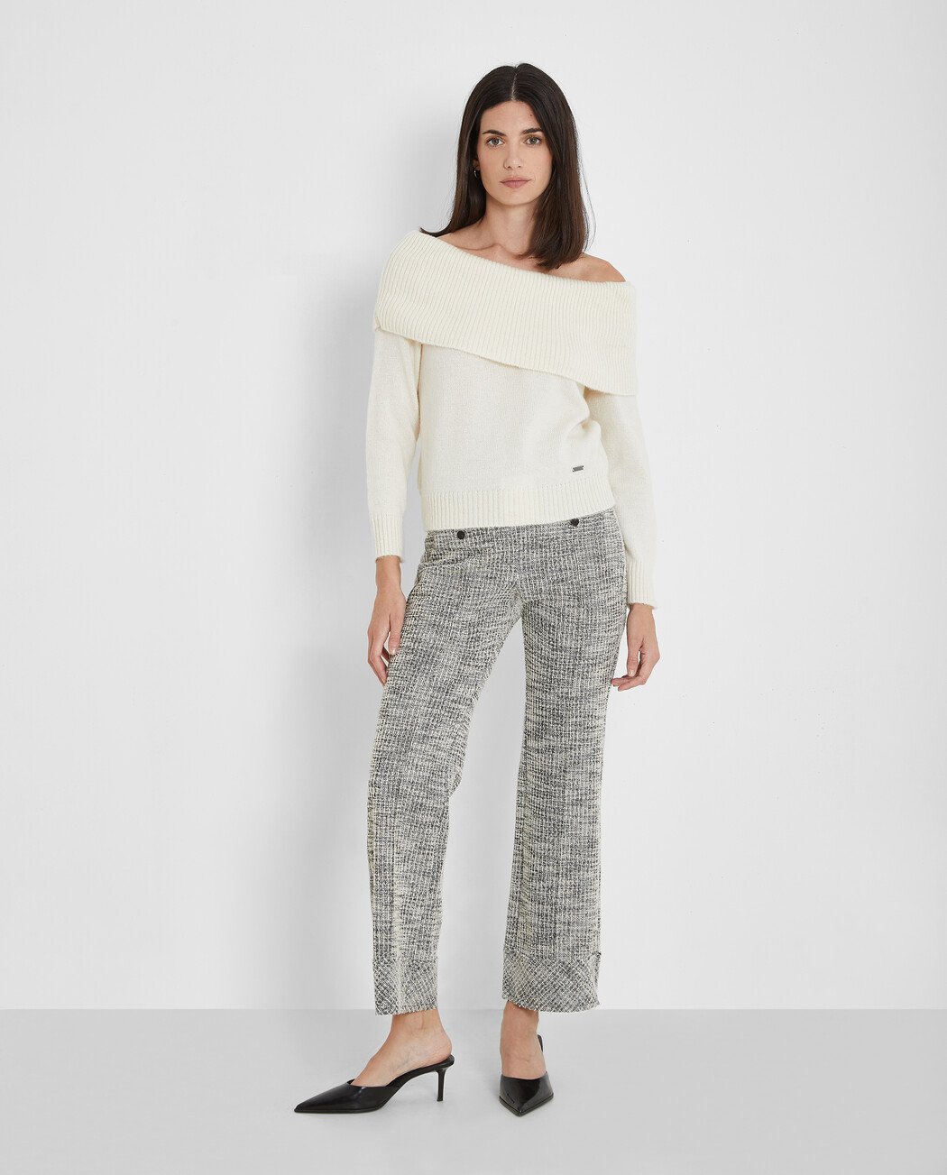 PANTALÓN RECTO TWEED