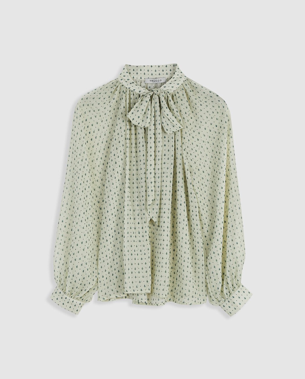 BLUSA LAZO EN CUELLO