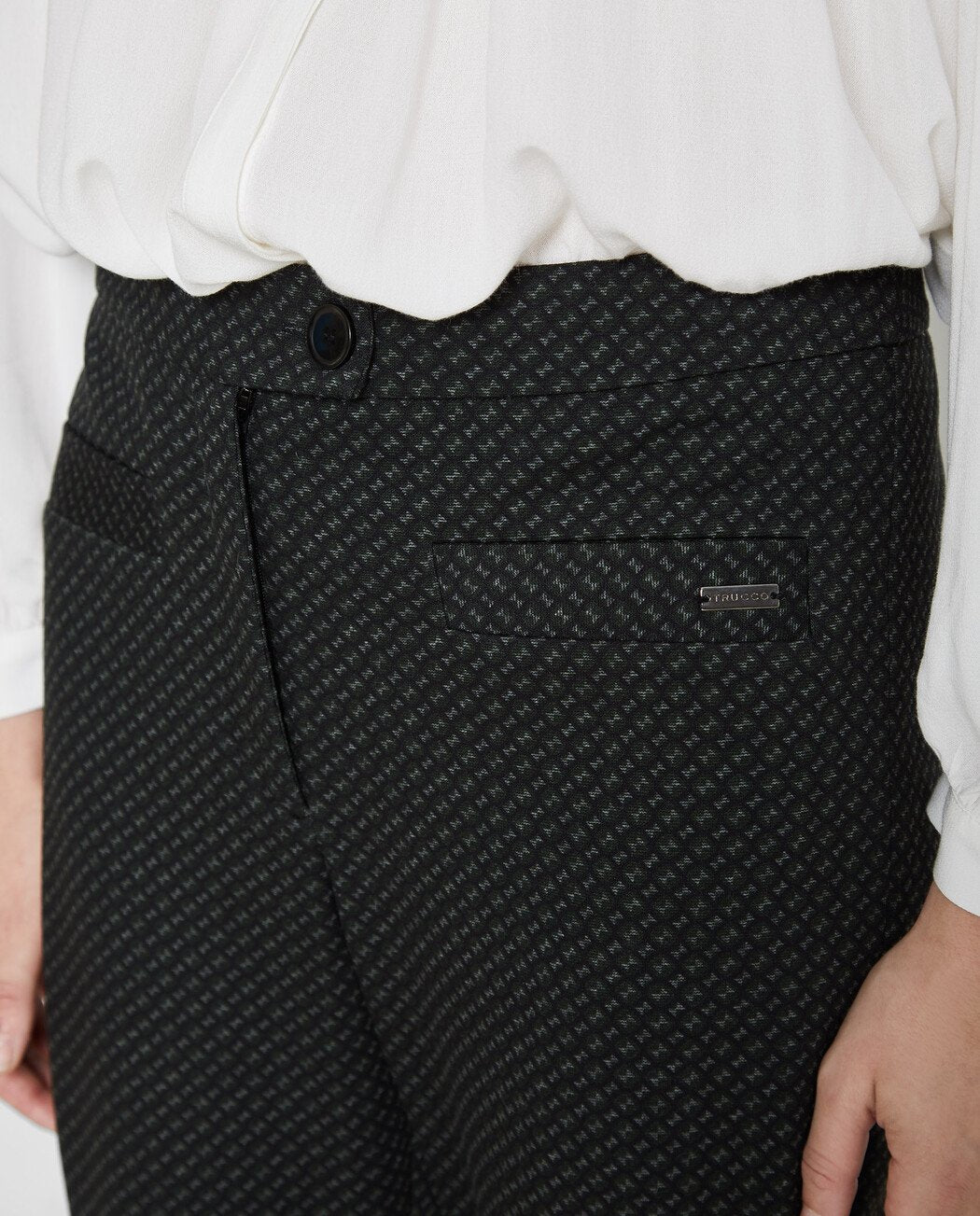 PANTALÓN JACQUARD RECTO