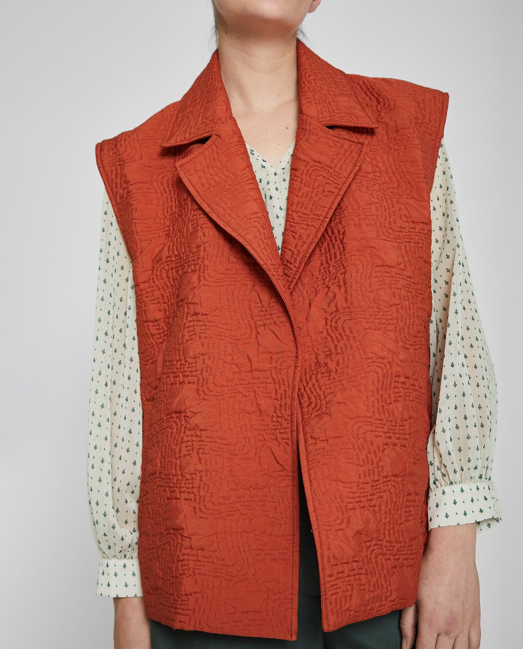 CHALECO TIPO BLAZER