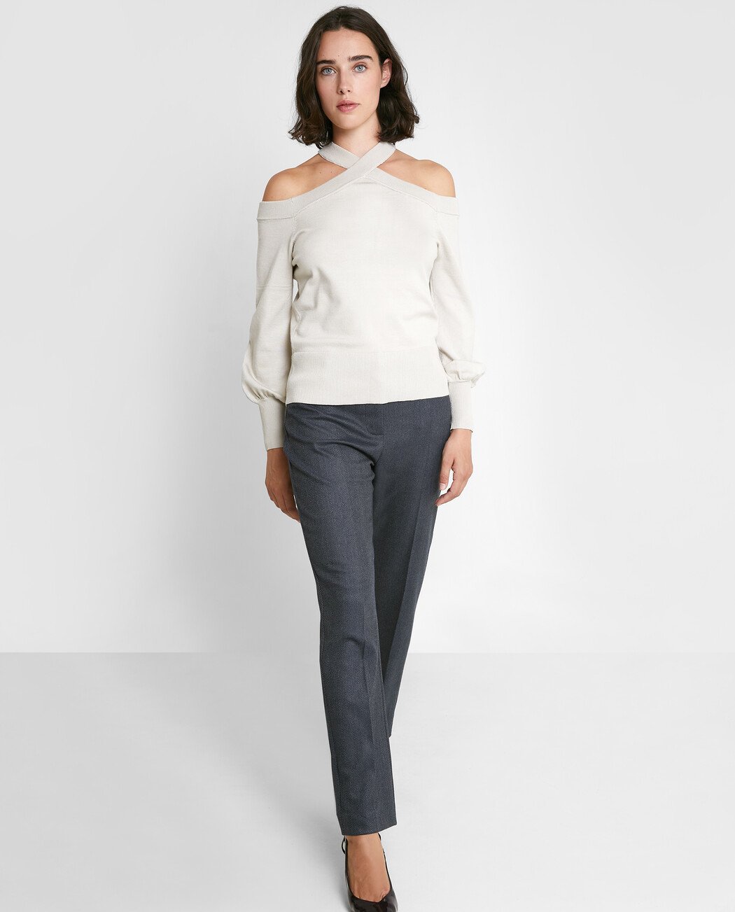 PANTALÓN DE TRAJE GRIS