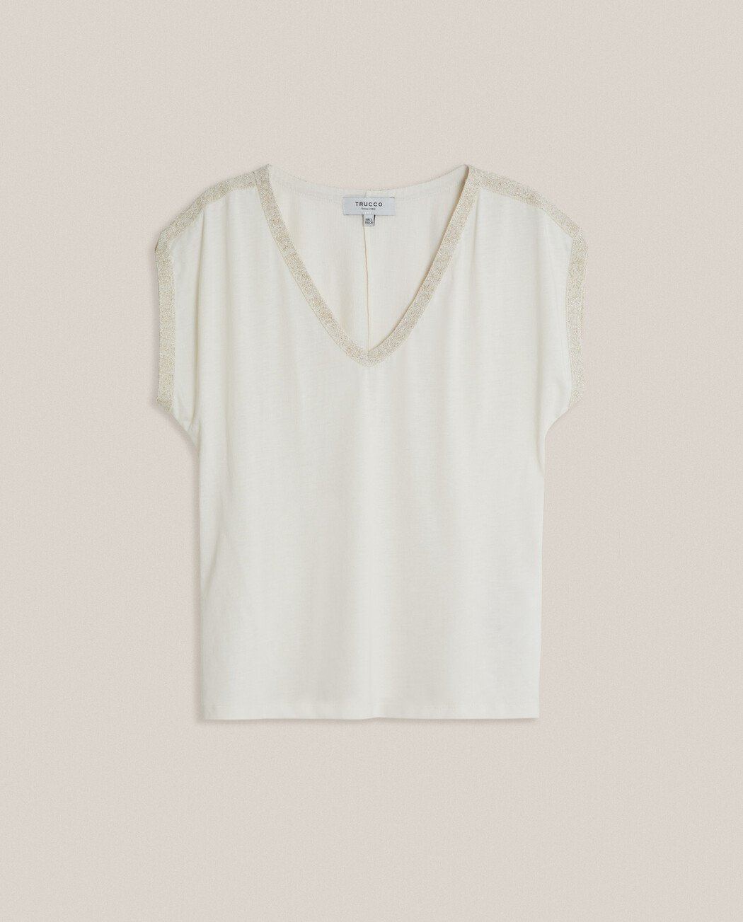 CAMISETA BORDADO LUREX