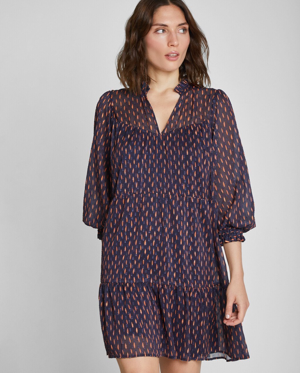 VESTIDO MINI FLUIDO