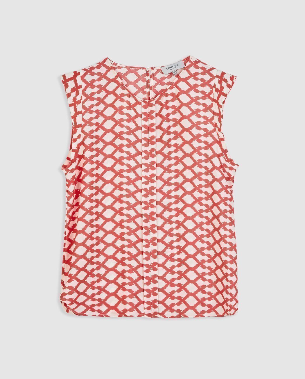 CAMISA SIN MANGAS ESTAMPADA