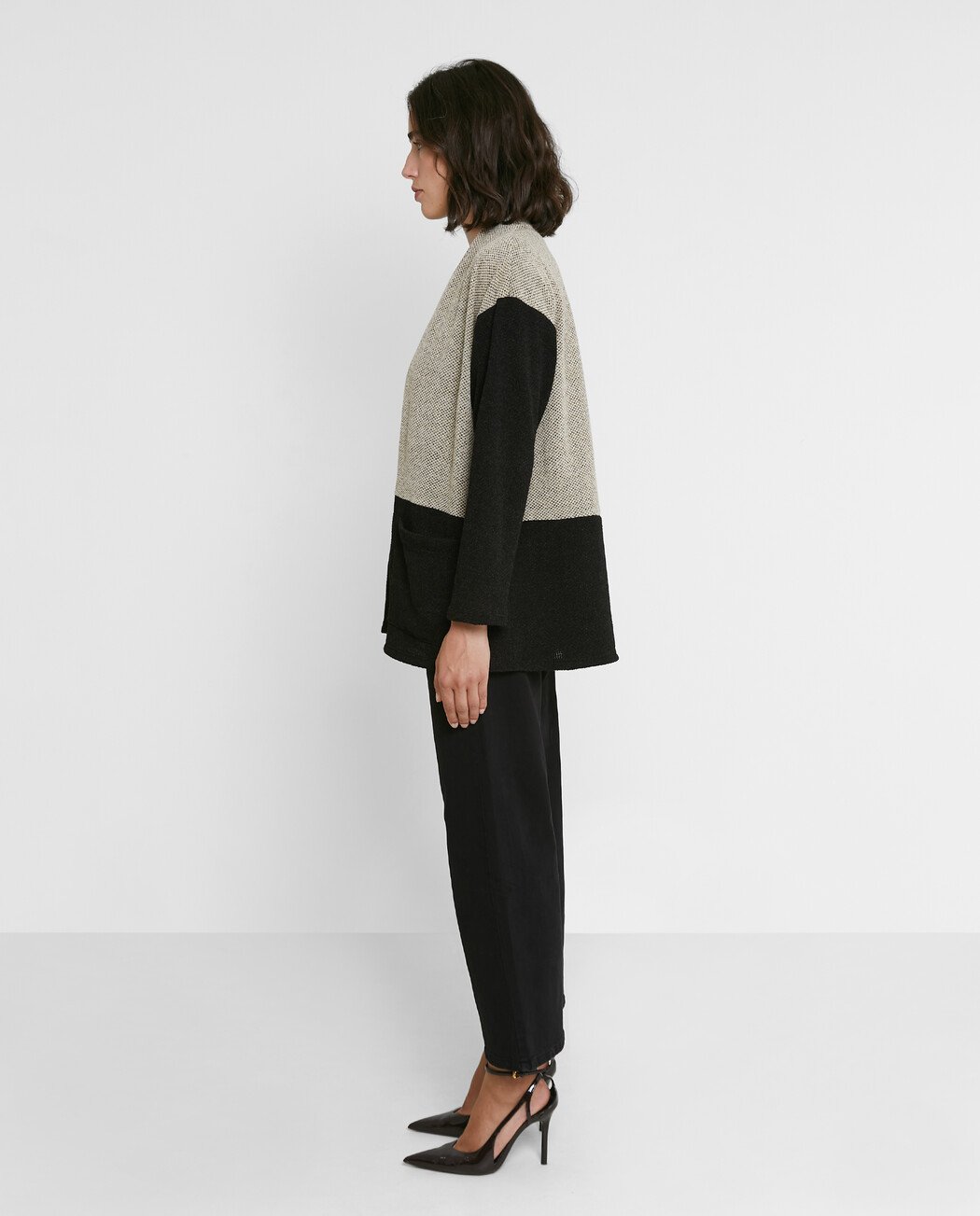 CHAQUETA BICOLOR
