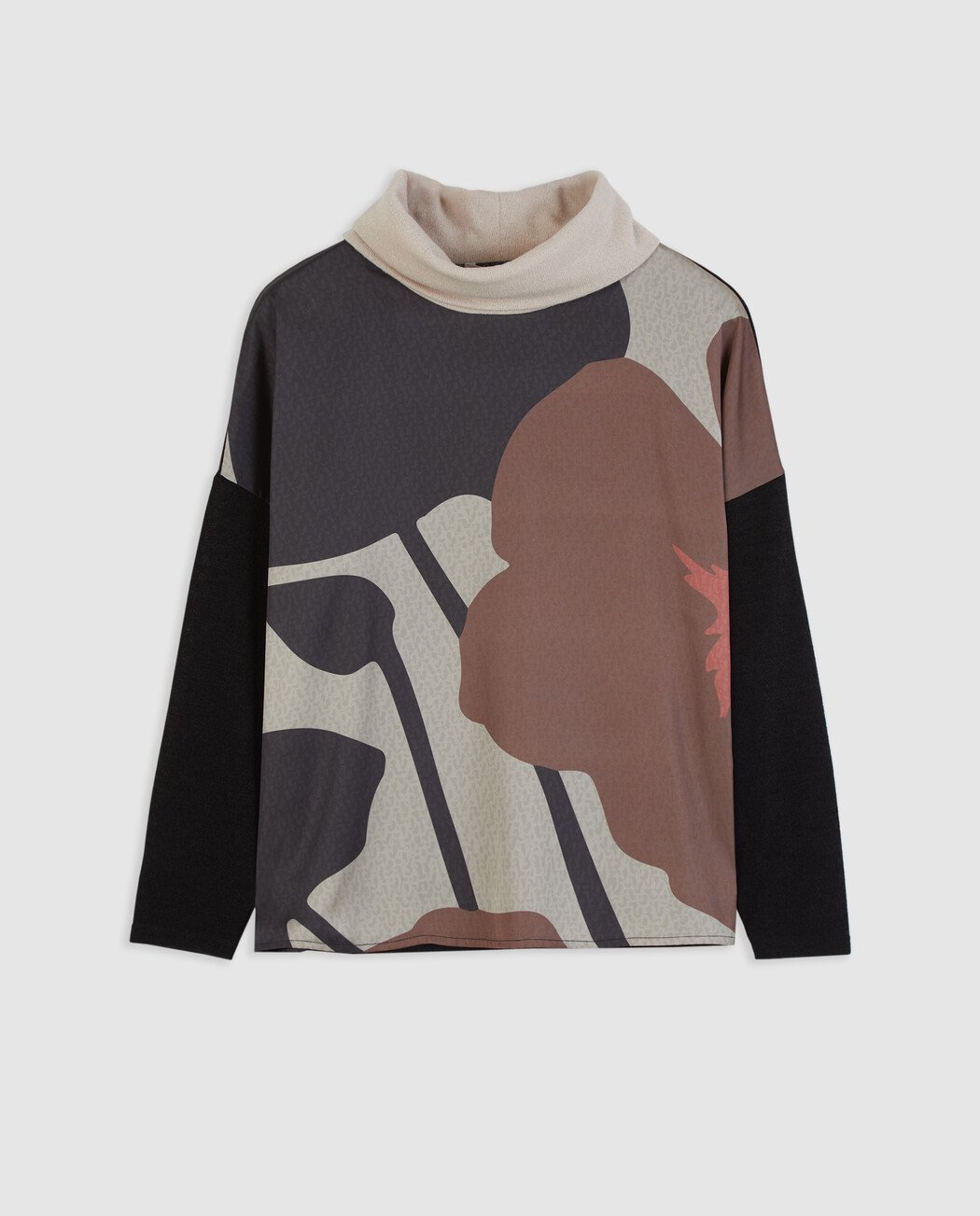 CAMISETA ESTAMPADA CUELLO