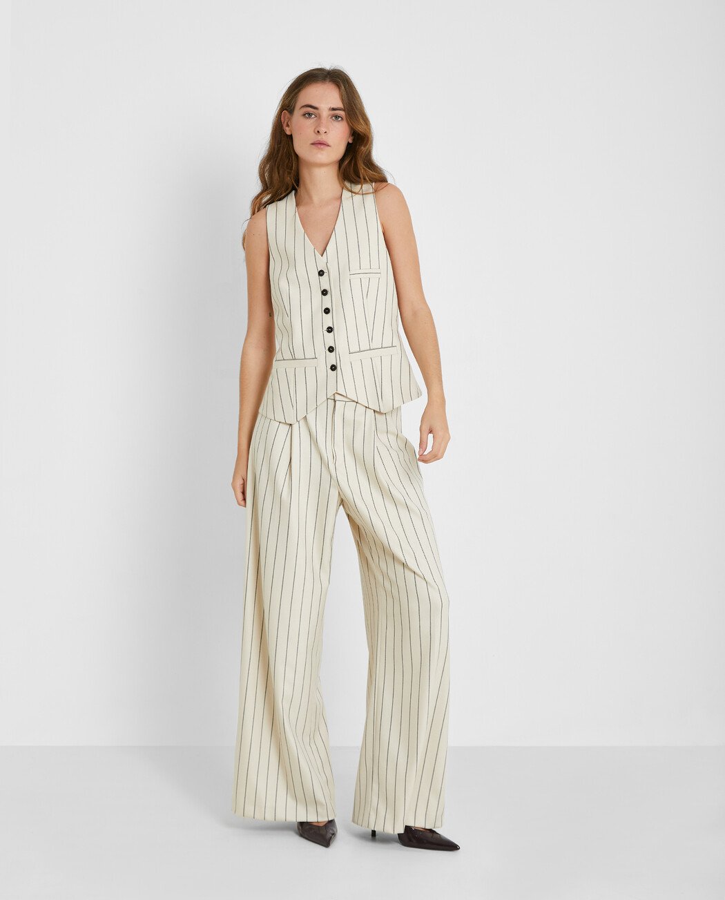 PANTALÓN TRAJE RAYAS