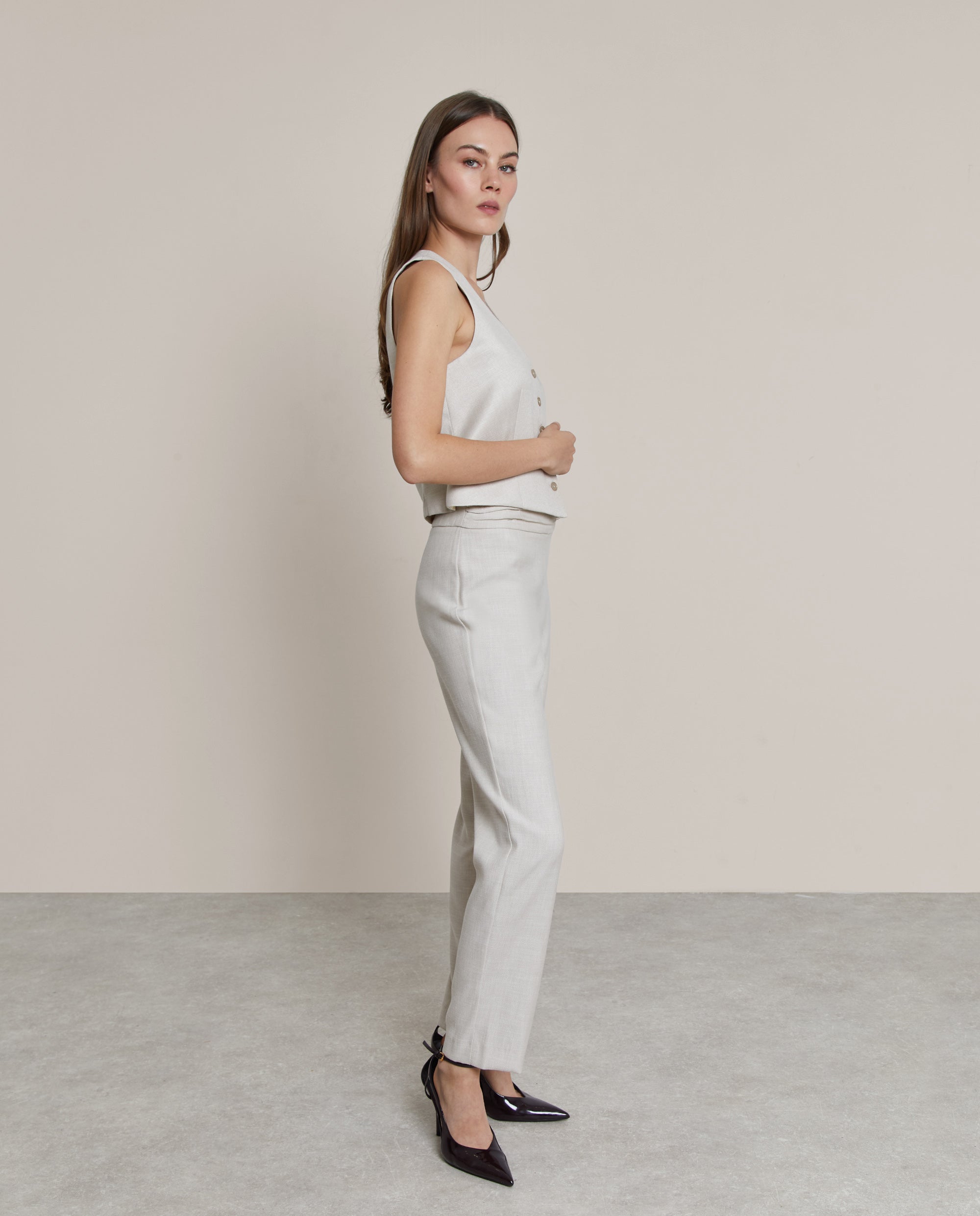 PANTALÓN CORTE FLUIDO