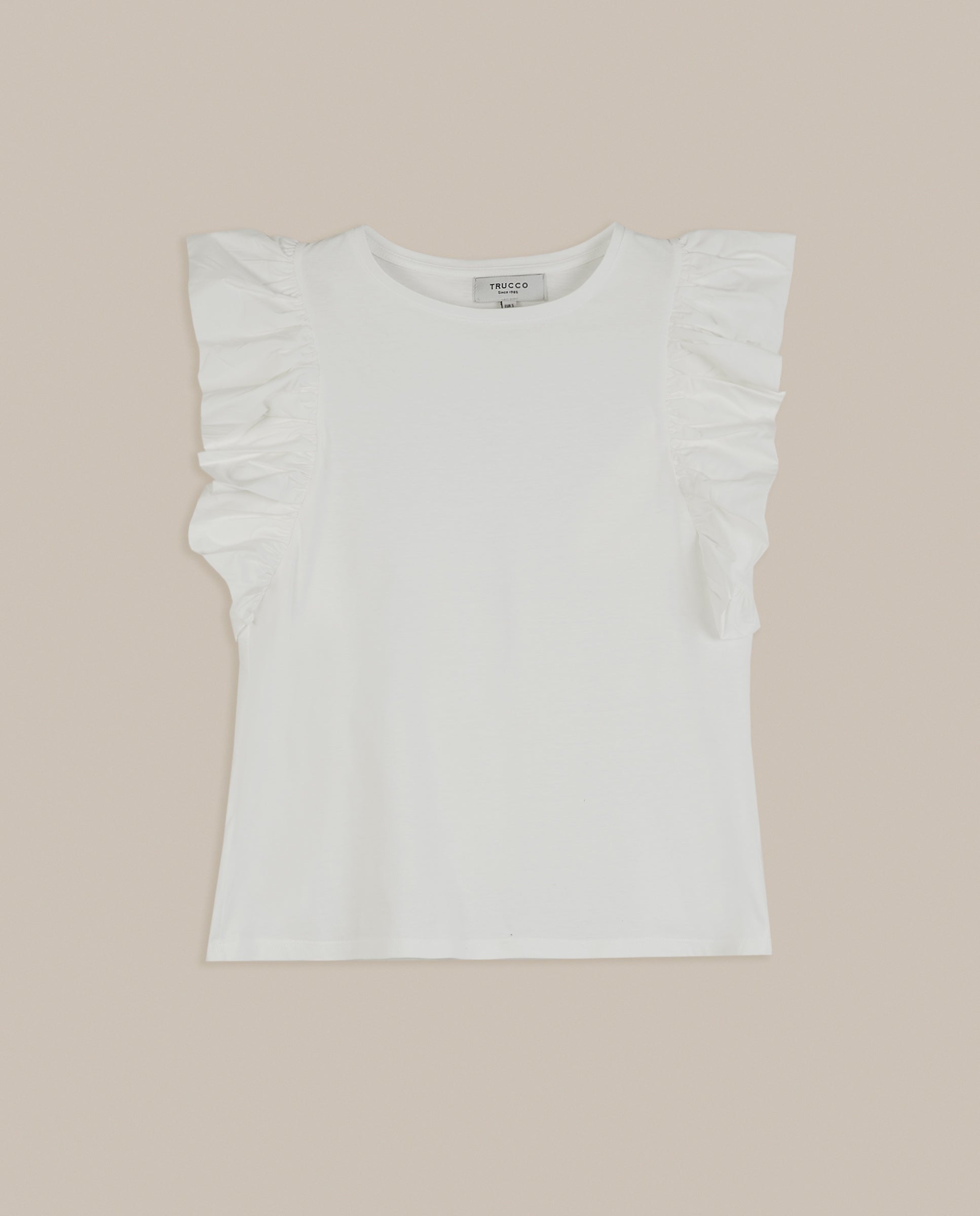 CAMISETA CON VOLANTES