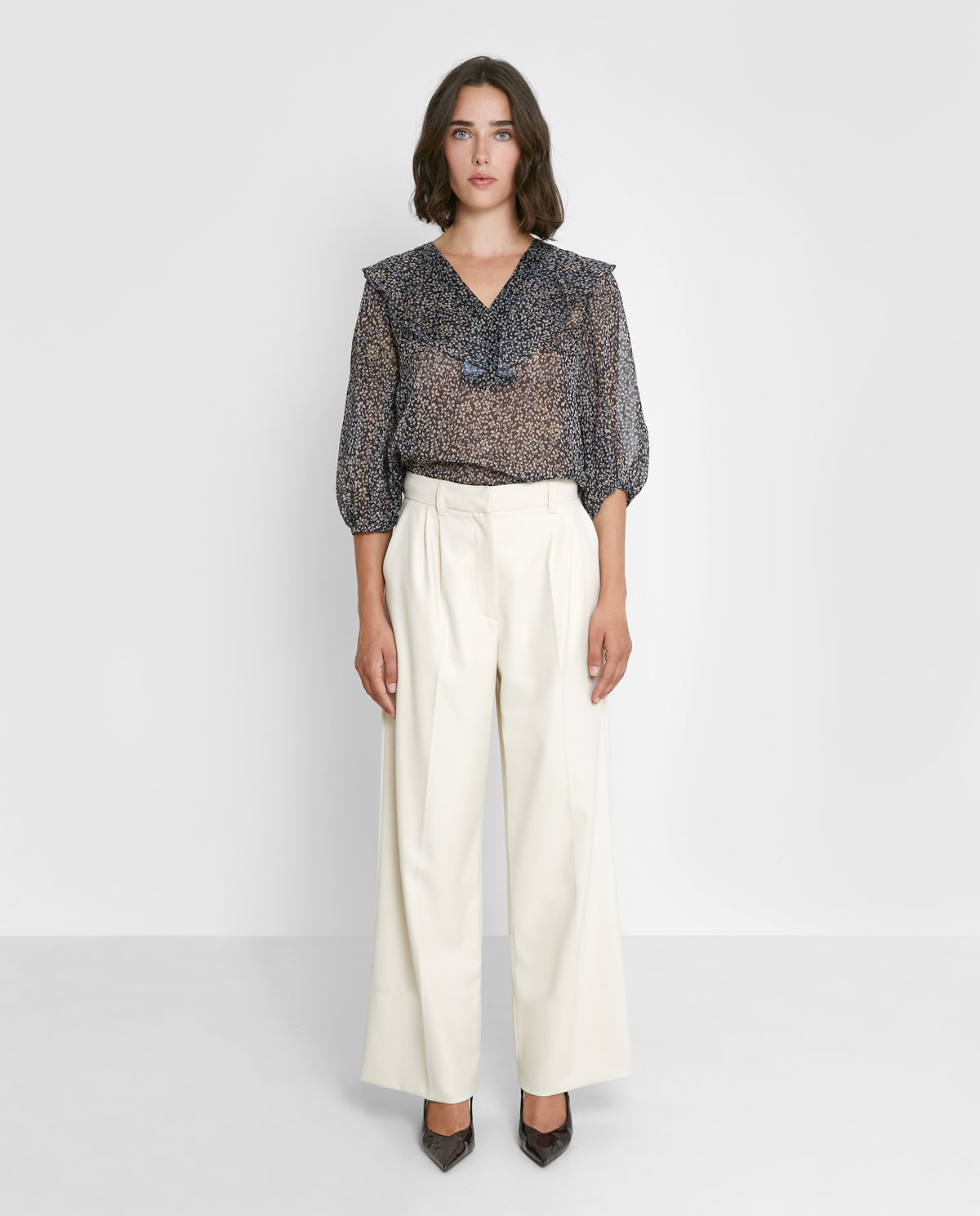 PANTALONE TAILLEUR PALAZZO