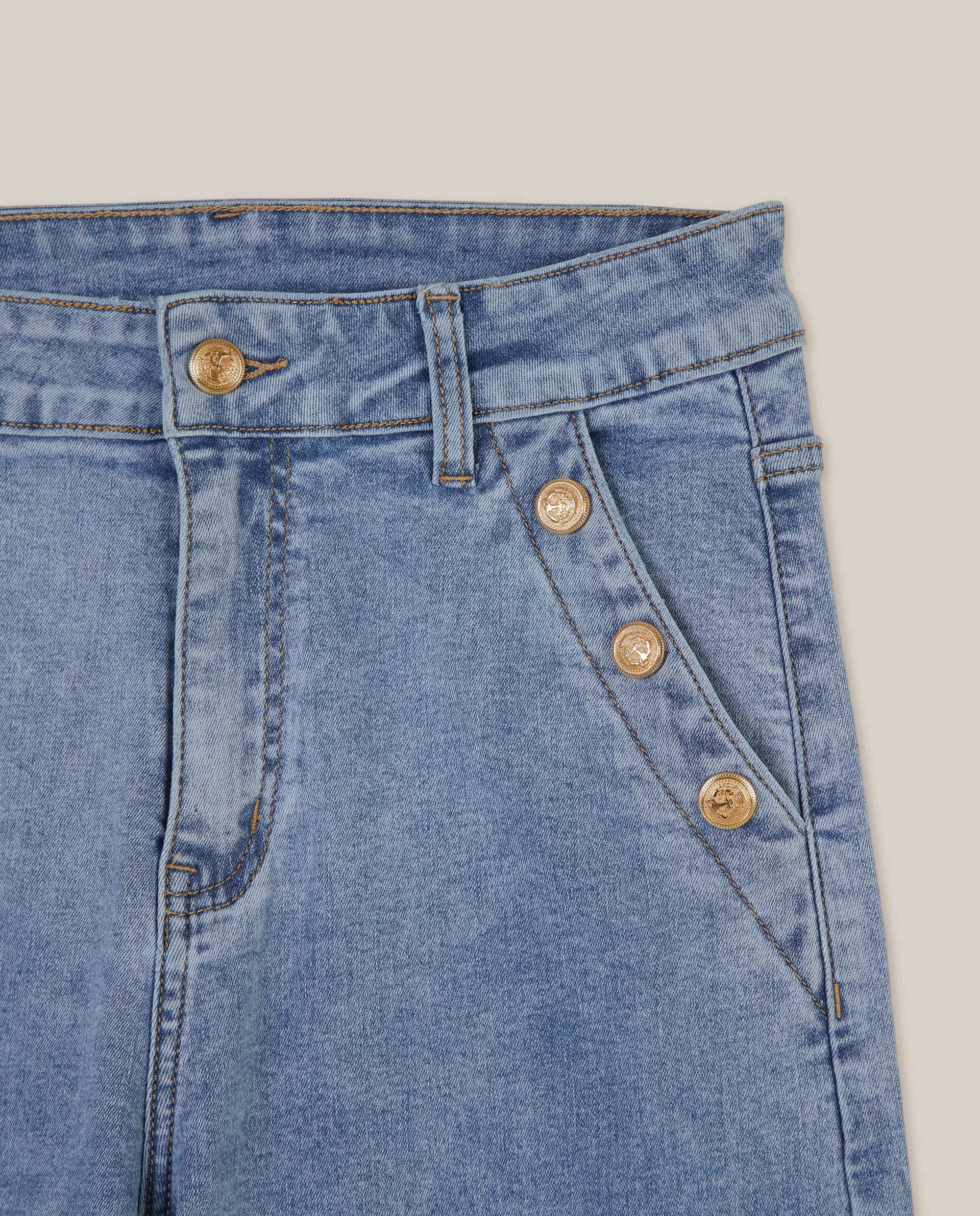 PANTALÓN VAQUERO BOTONES