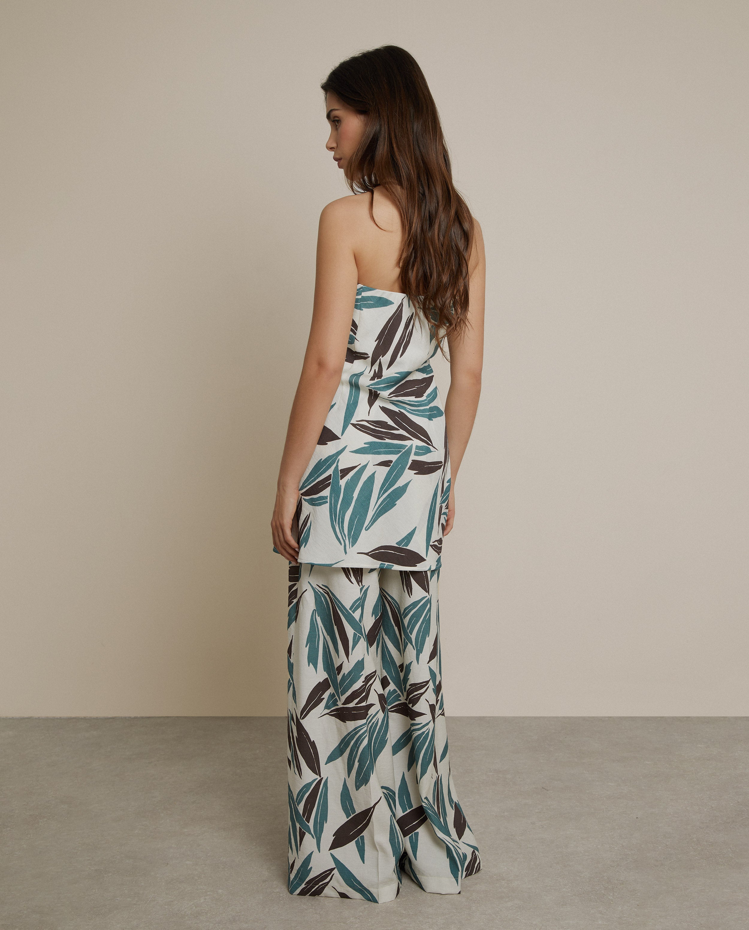 PANTALÓN ANCHO ESTAMPADO