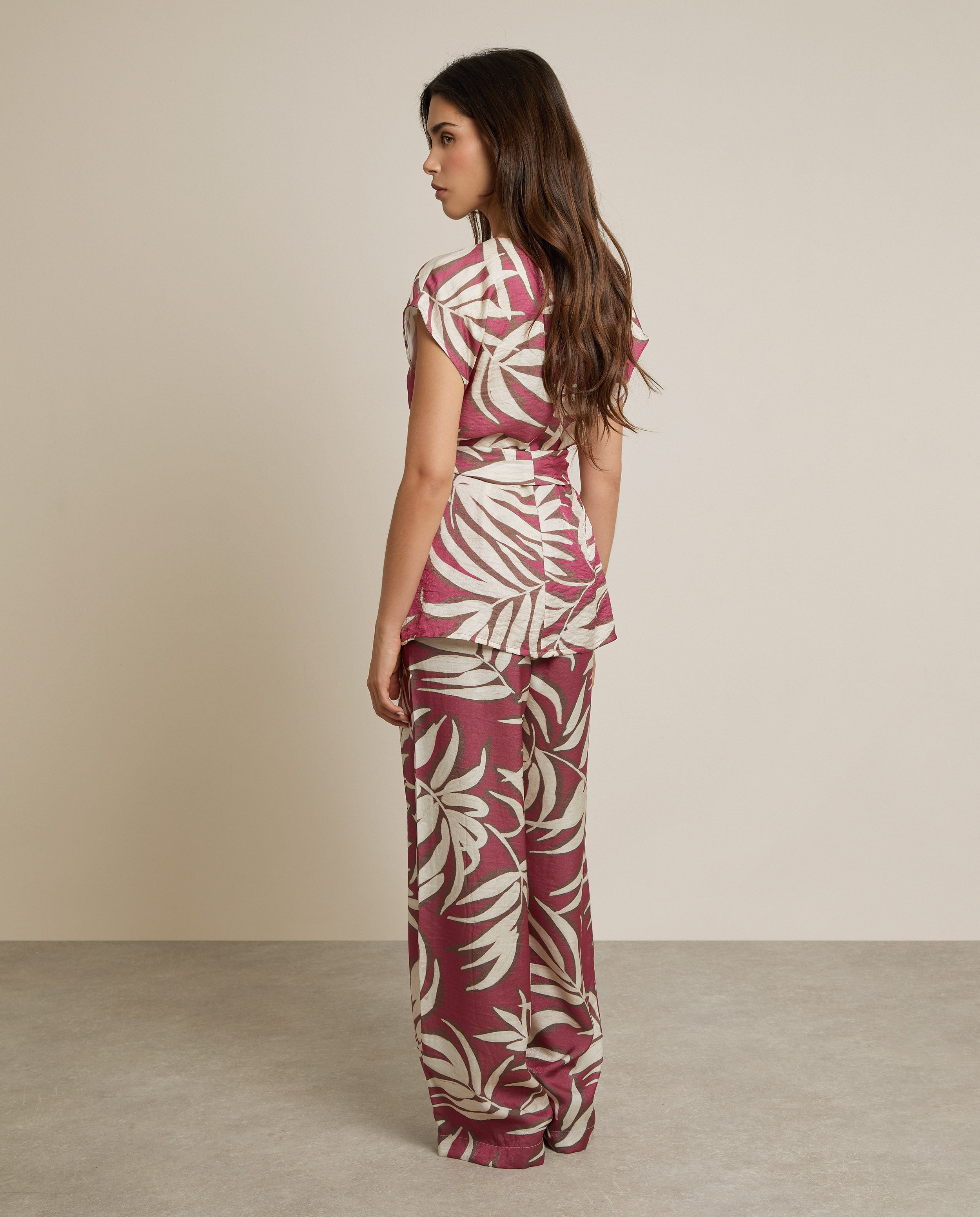 PANTALÓN ANCHO ESTAMPADO