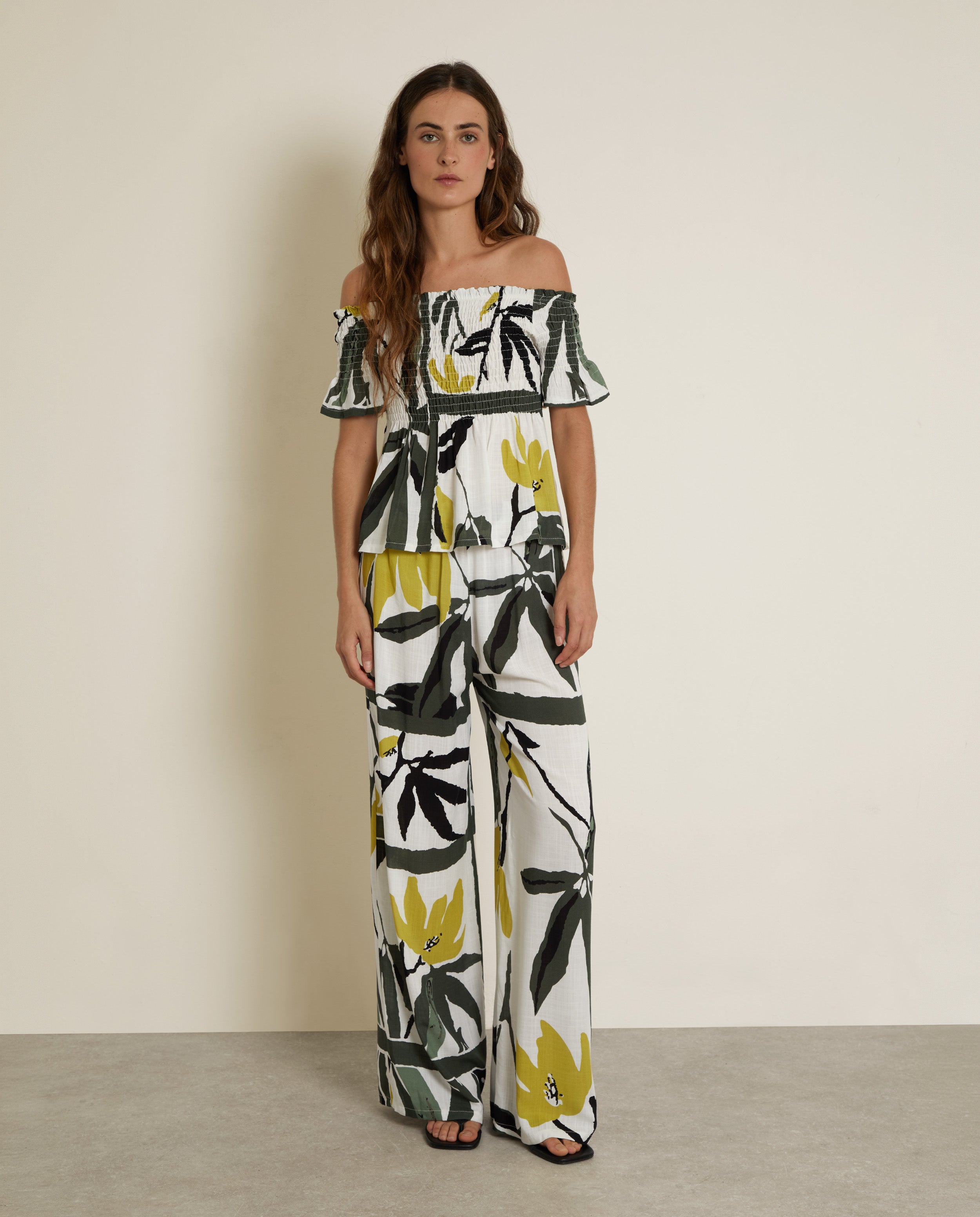 PANTALÓN FLUIDO ESTAMPADO