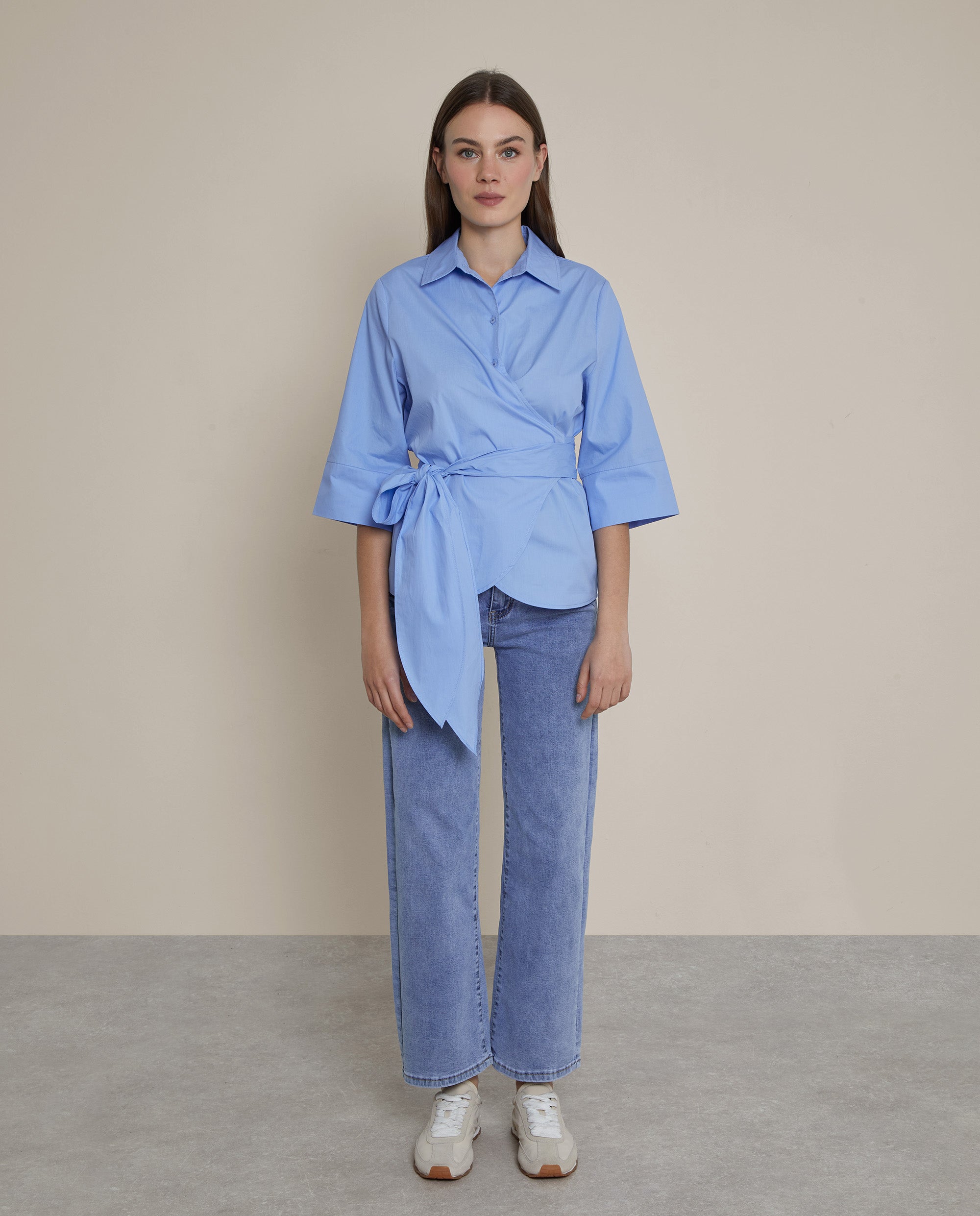BLUSA CIERRE LATERAL