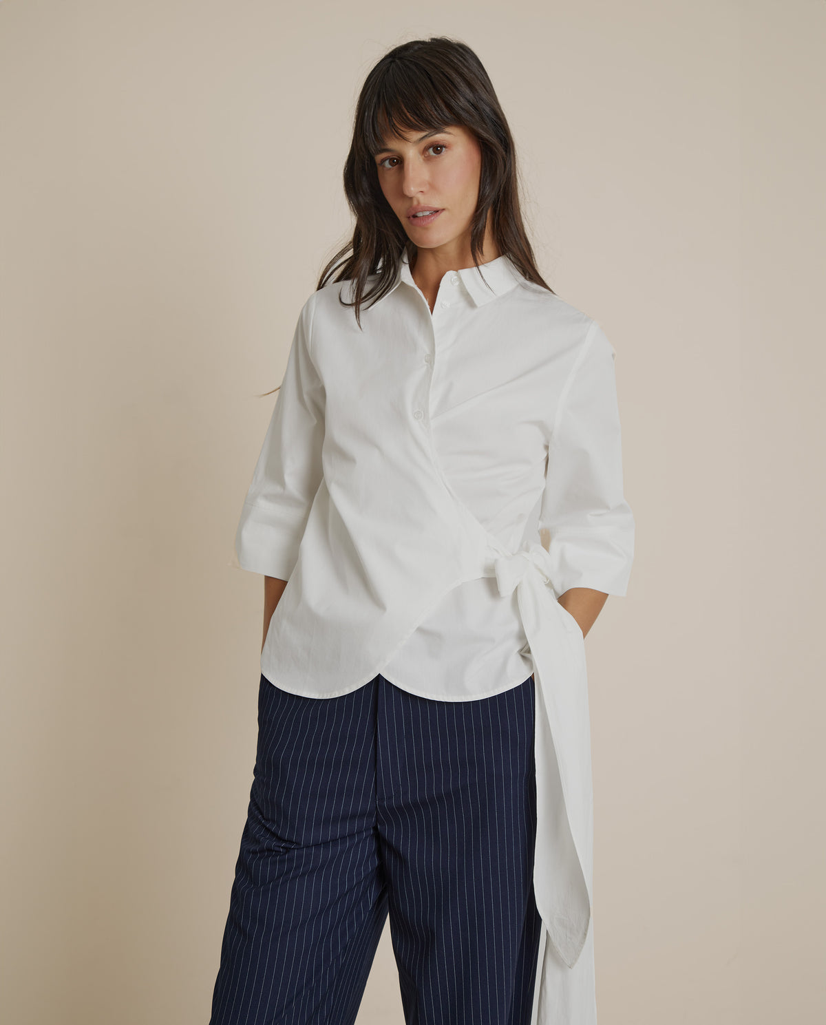 BLUSA CIERRE LATERAL