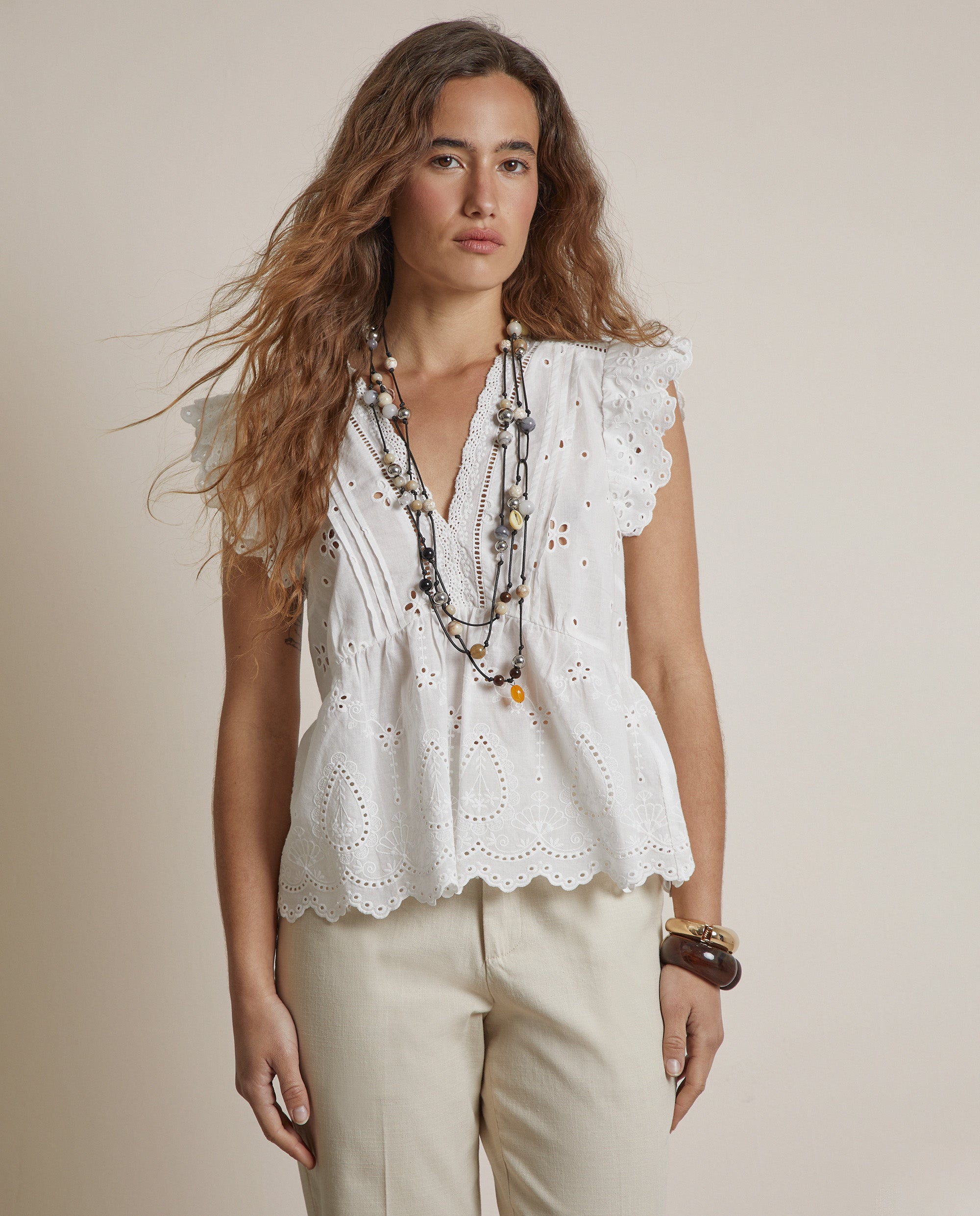 BLUSA CALADA