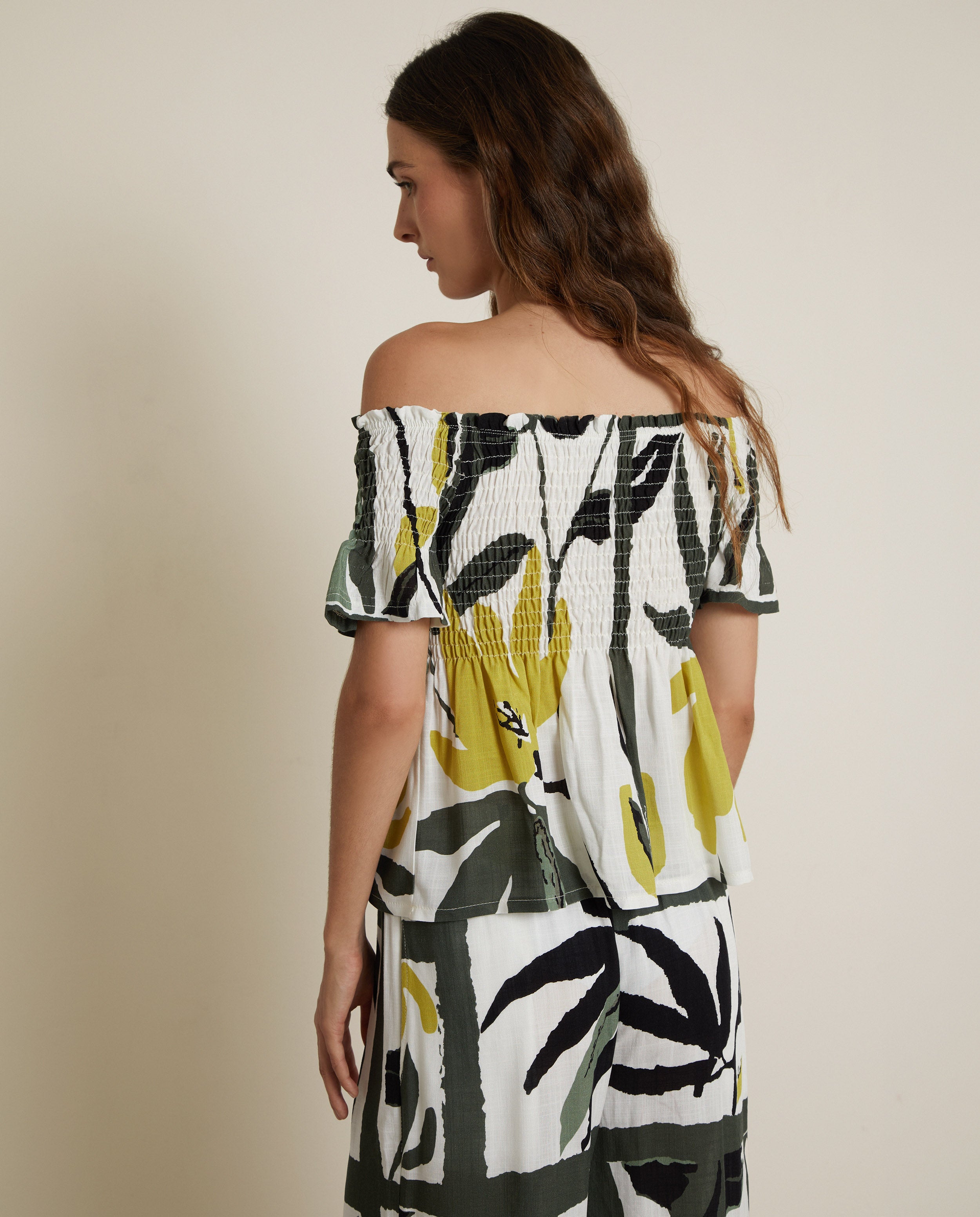 TOP OFF SHOULDER ESTAMPADO