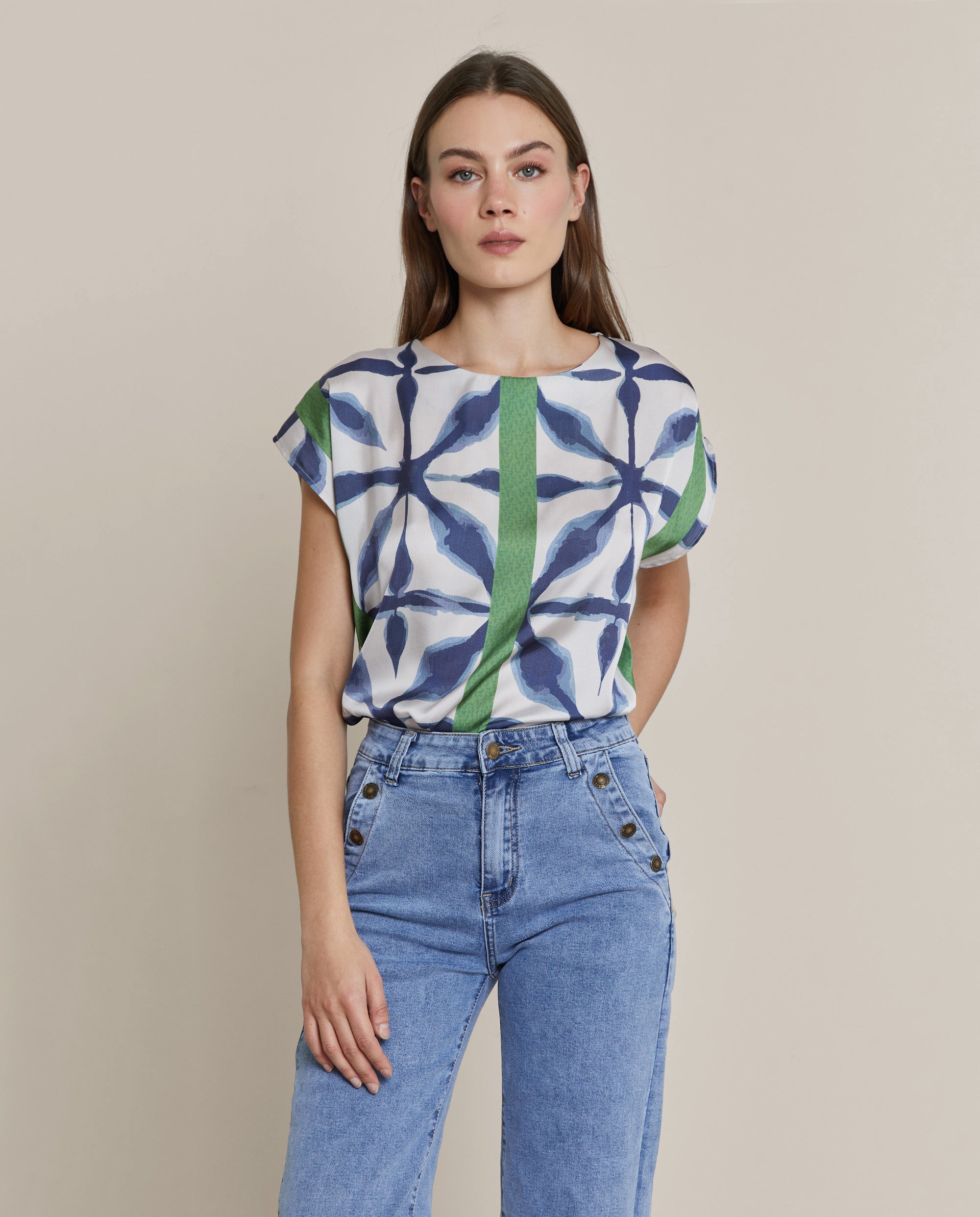 CAMISETA ESTAMPADA ÉTNICO