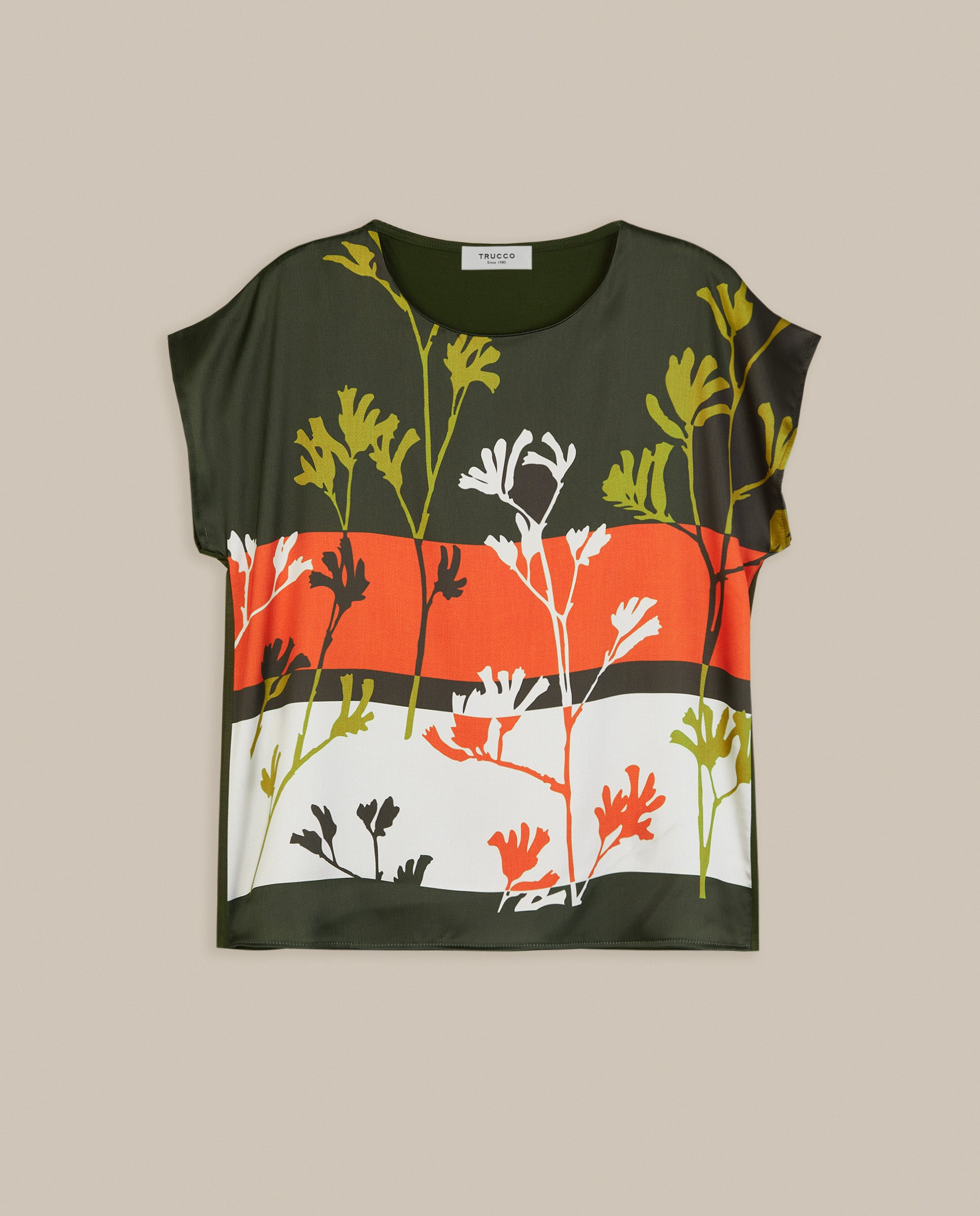 CAMISETA ESTAMPADO BOTÁNICO