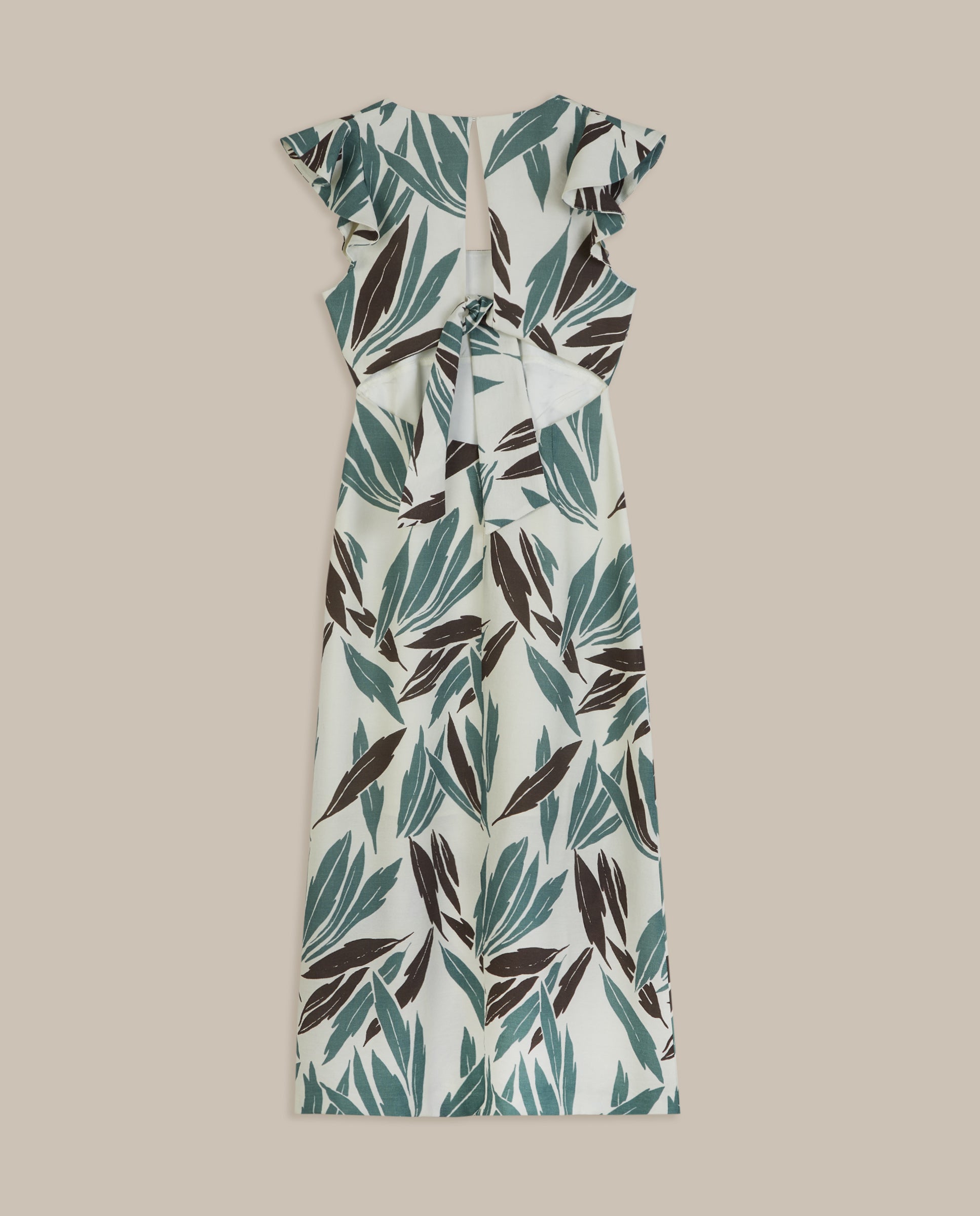 VESTIDO MIDI ESTAMPADO