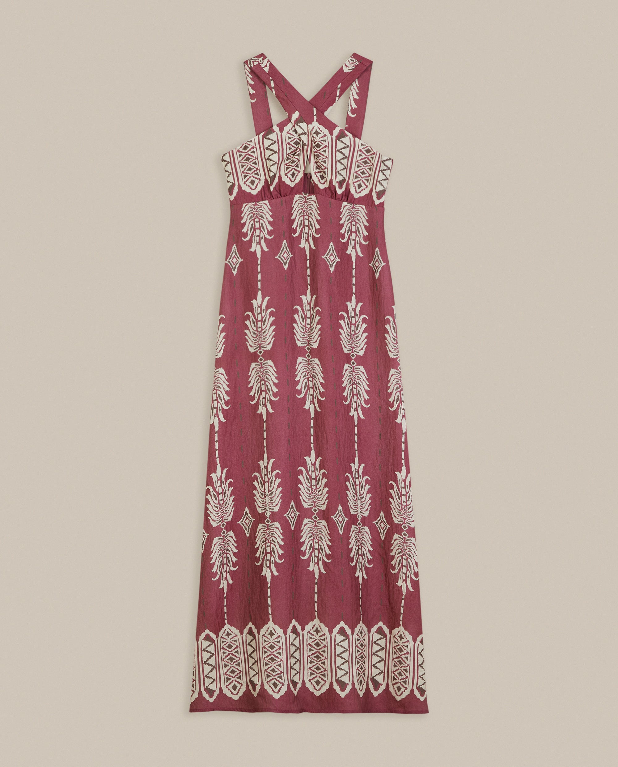 VESTIDO ÉTNICO CRUZADO