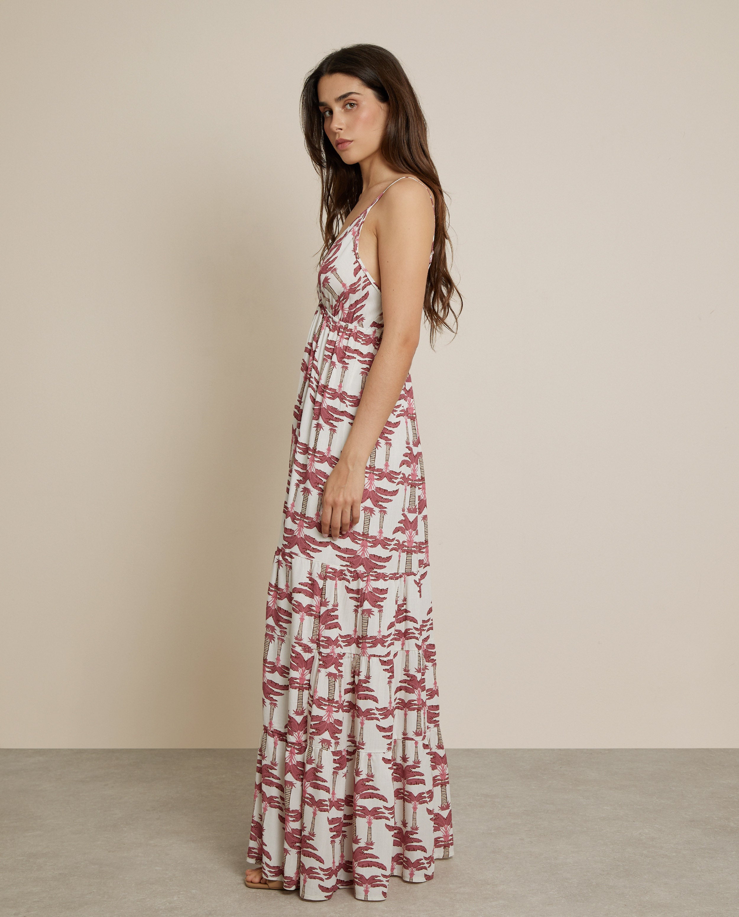 VESTIDO LARGO ESTAMPADO