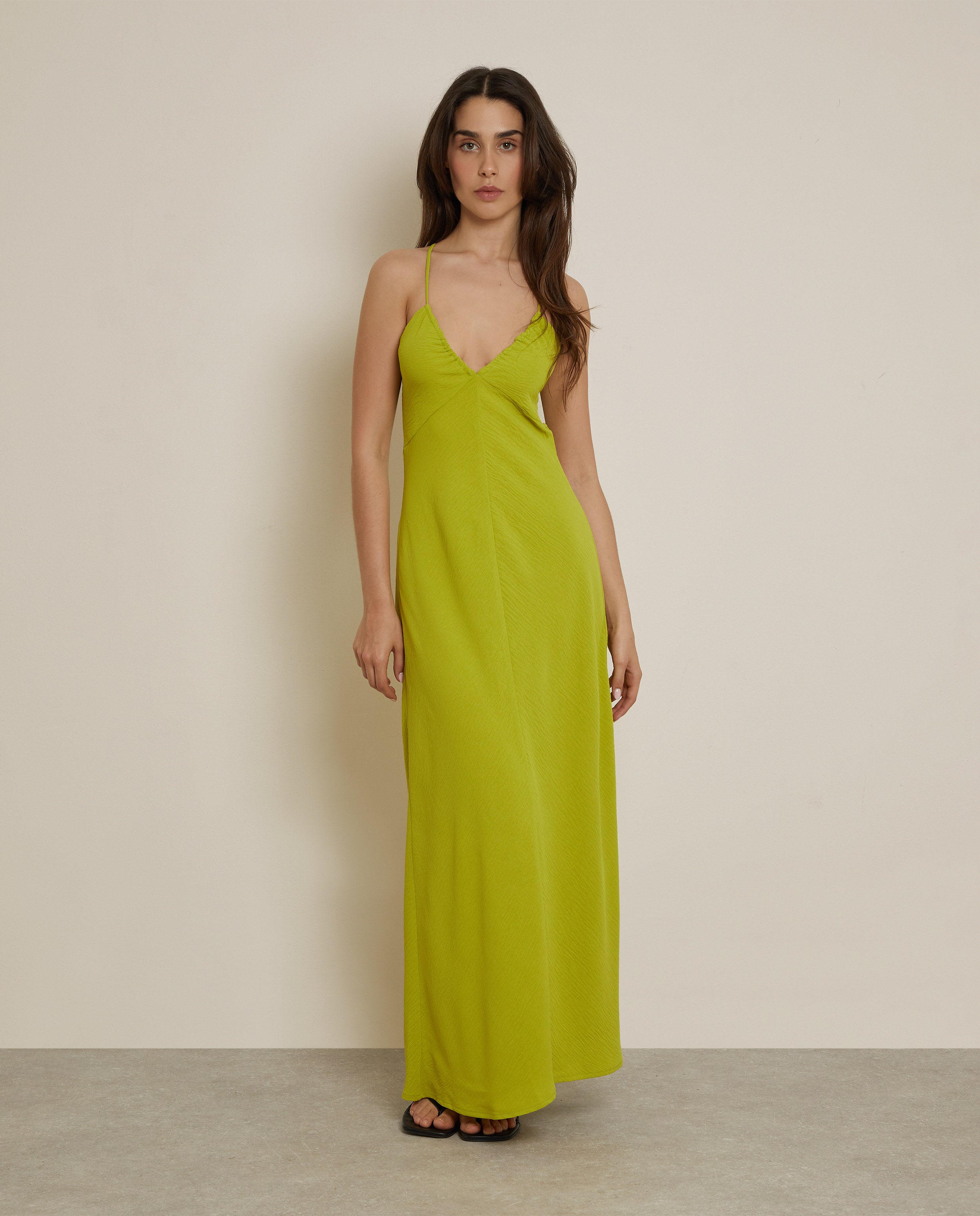 VESTIDO TIRANTES CRUZADOS
