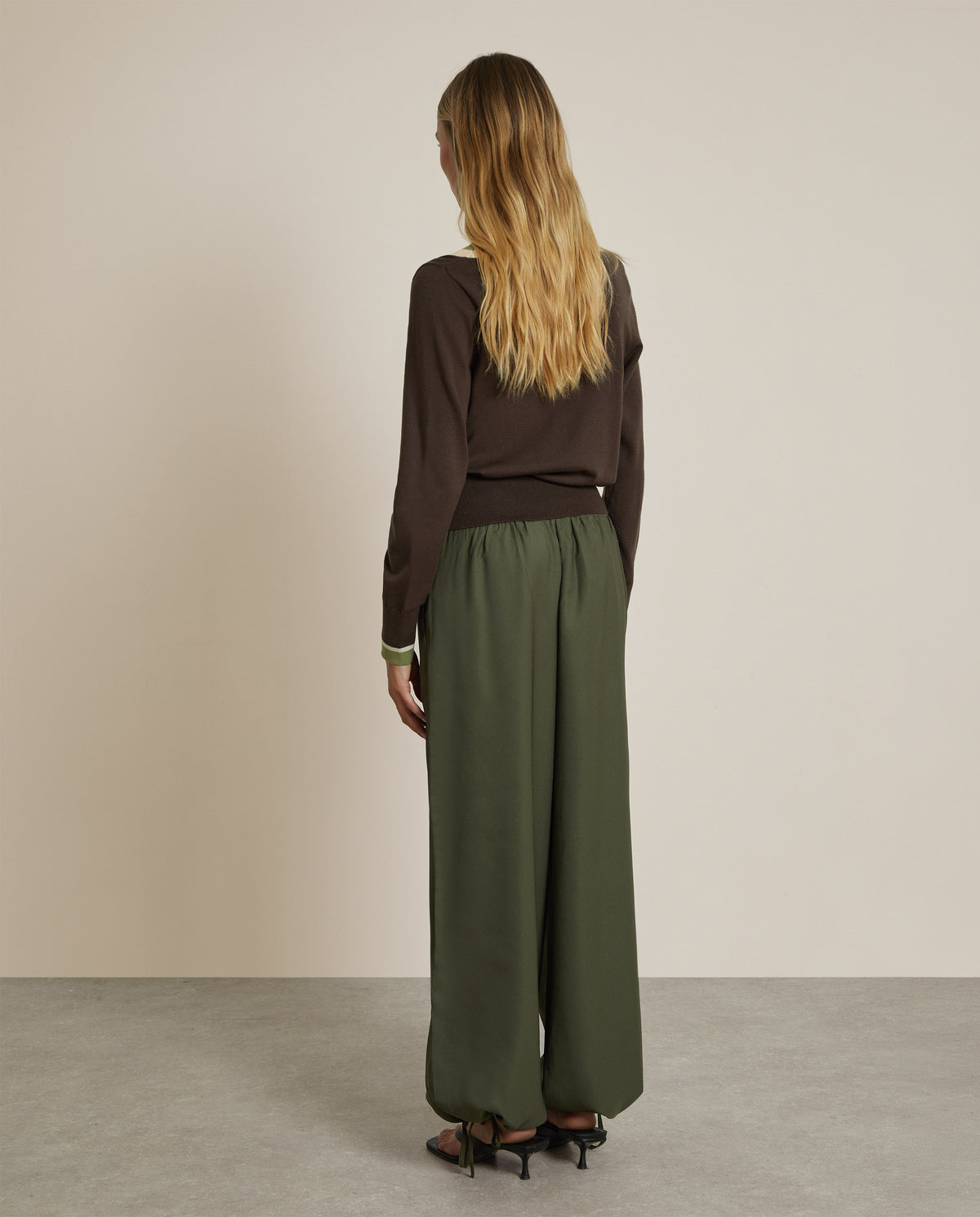 PANTALÓN BOMBACHO CAQUI