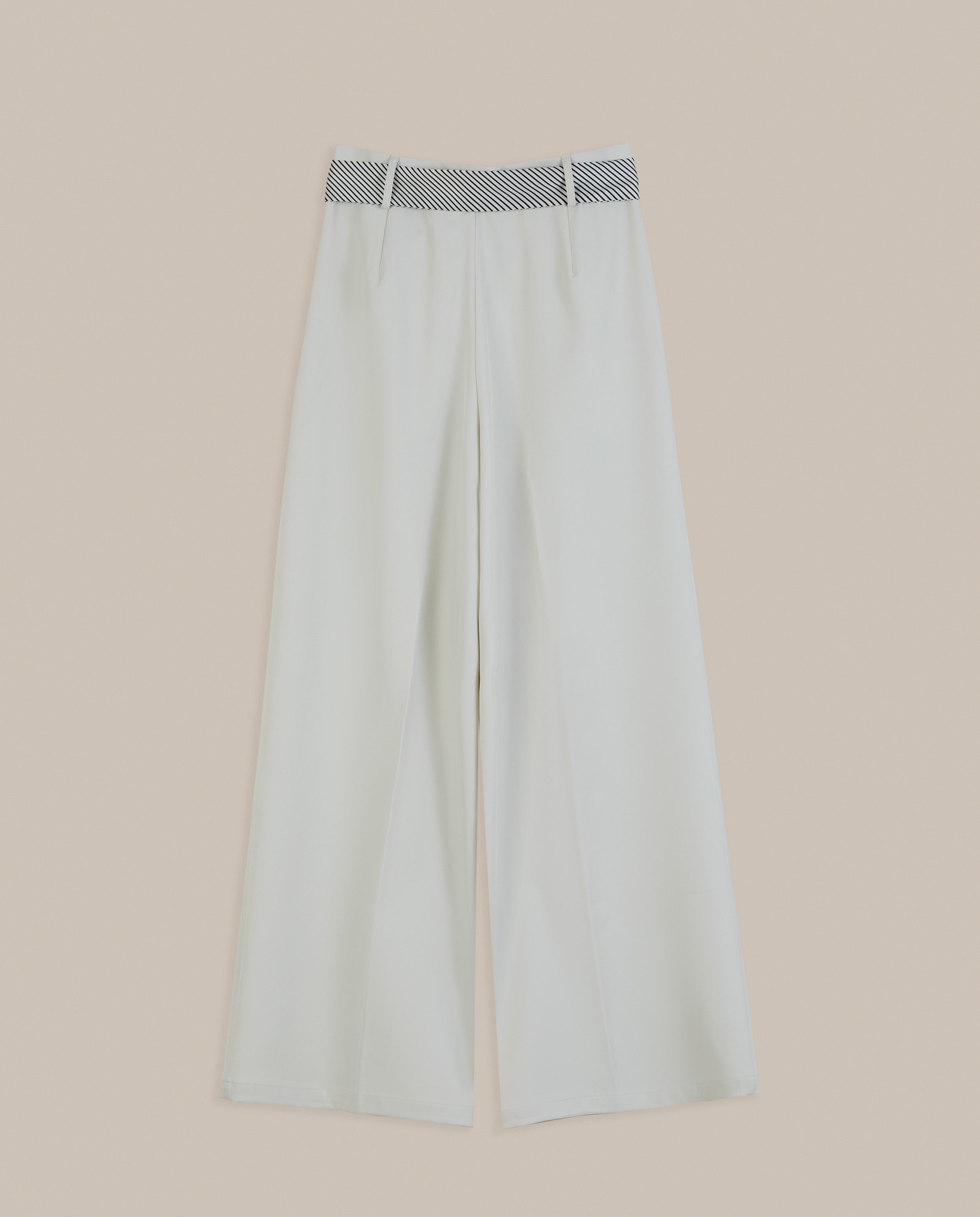 PANTALÓN PALAZZO CON CINTURÓN PAÑUELO
