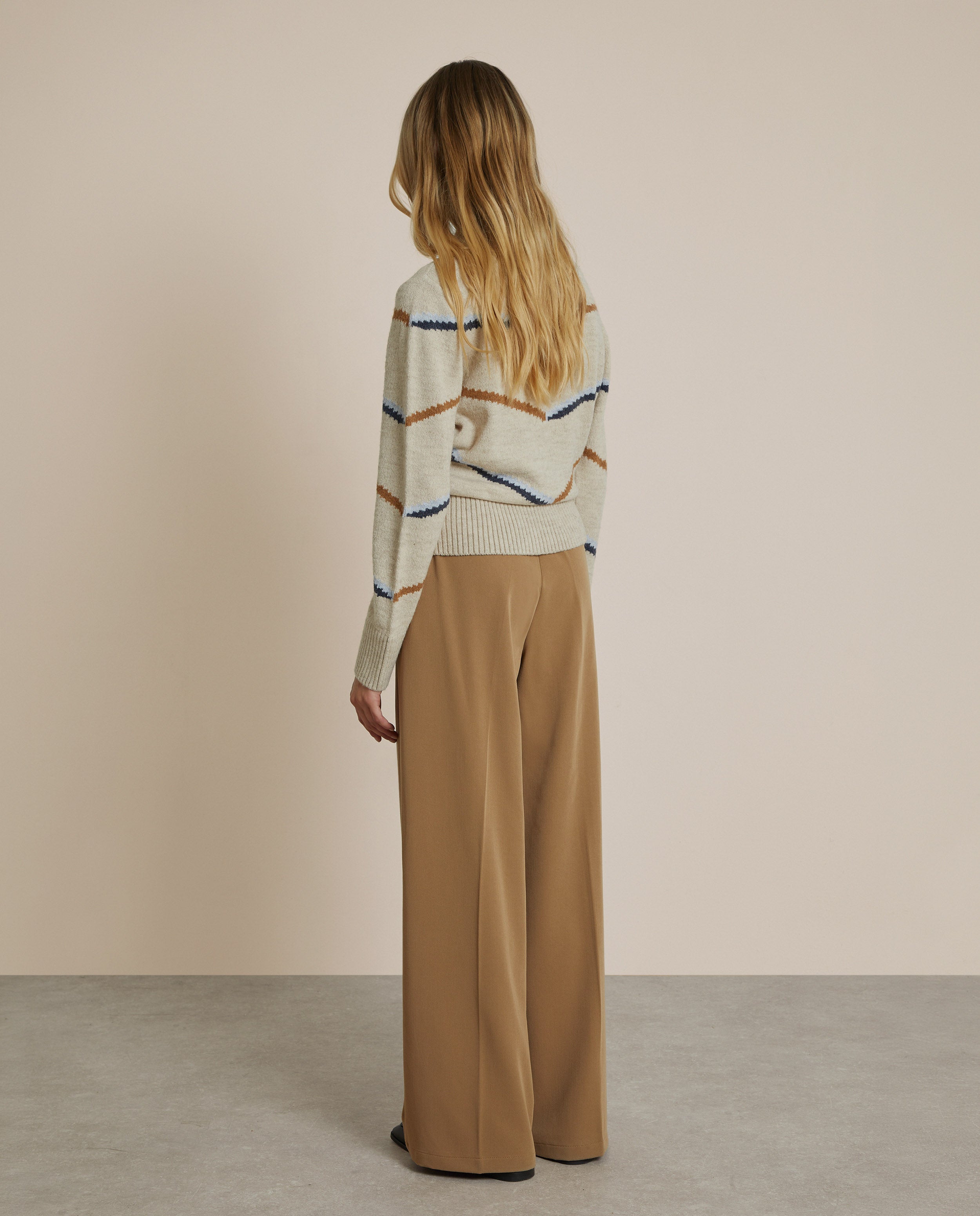PANTALÓN PALAZZO CAMEL