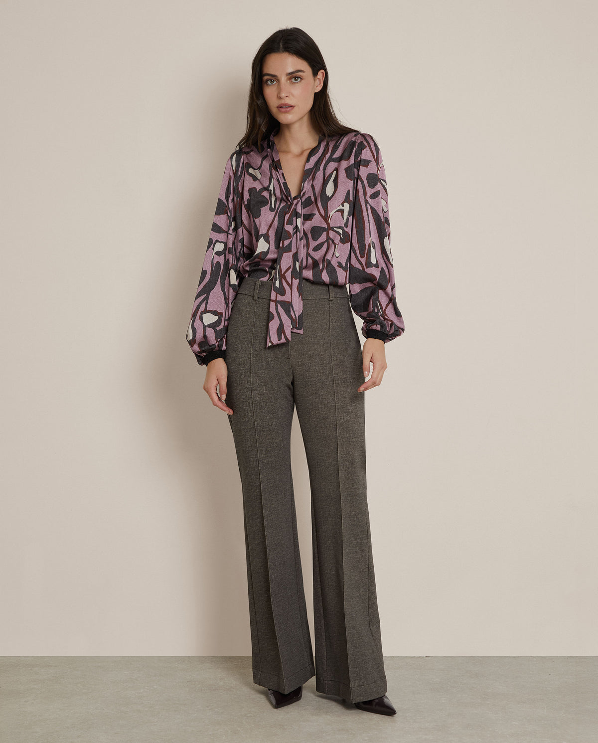PANTALÓN TRAJE FLARE