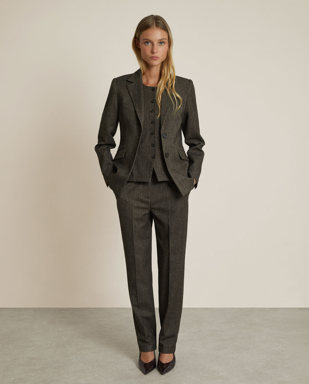 PANTALÓN RECTO TRAJE