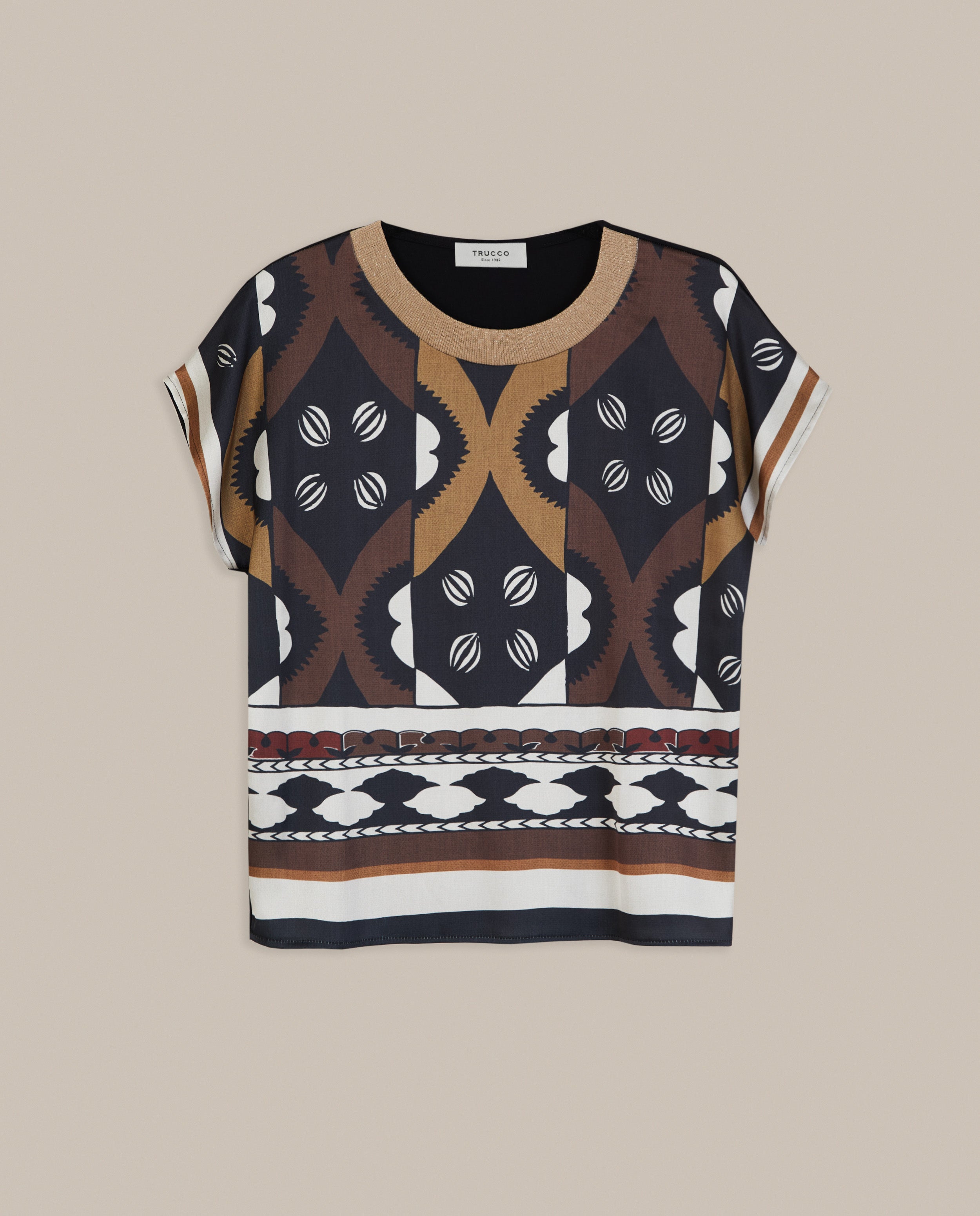 CAMISETA ESTAMPADO GEOMÉTRICO