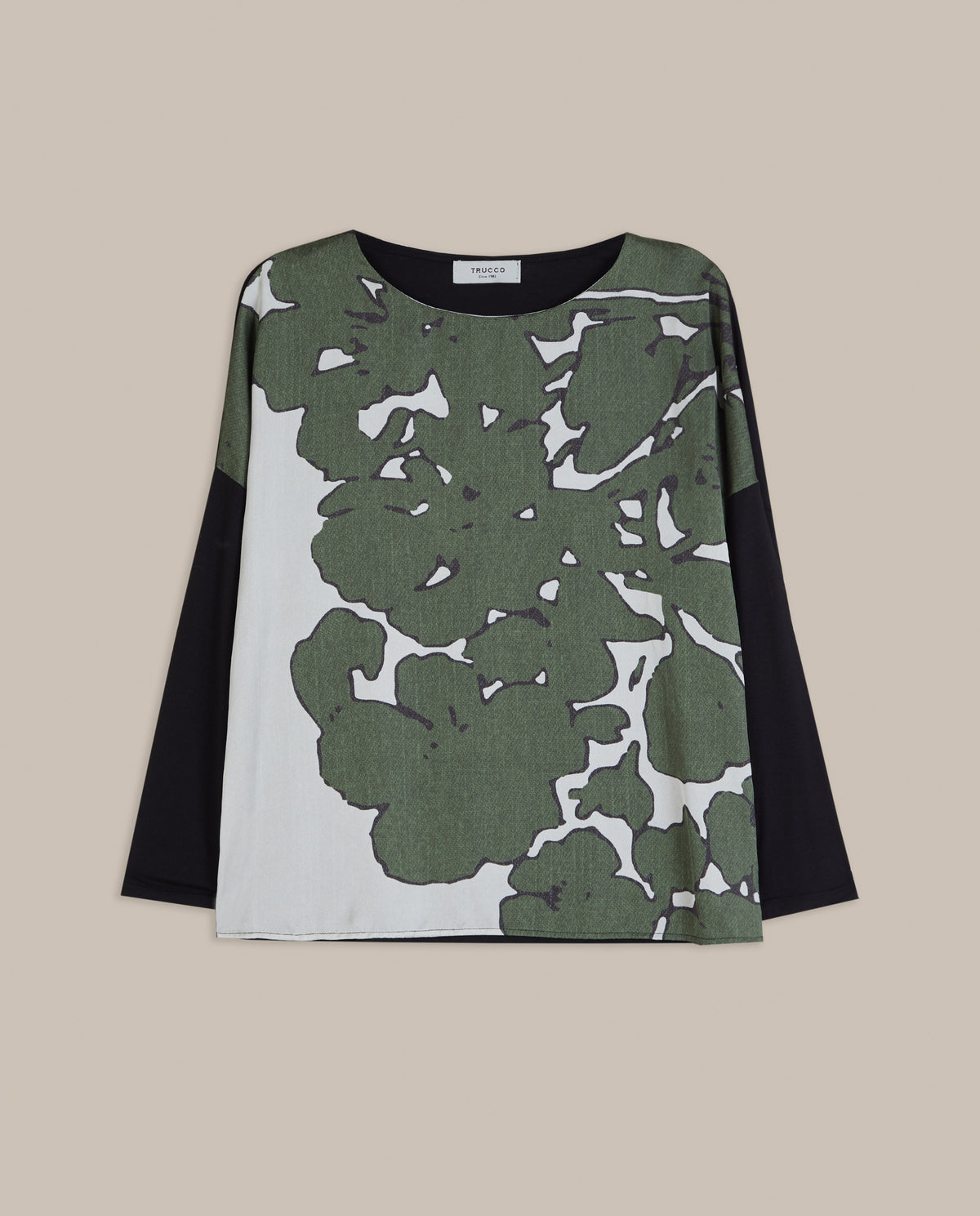 CAMISETA ESTAMPADO FLORAL AZUL