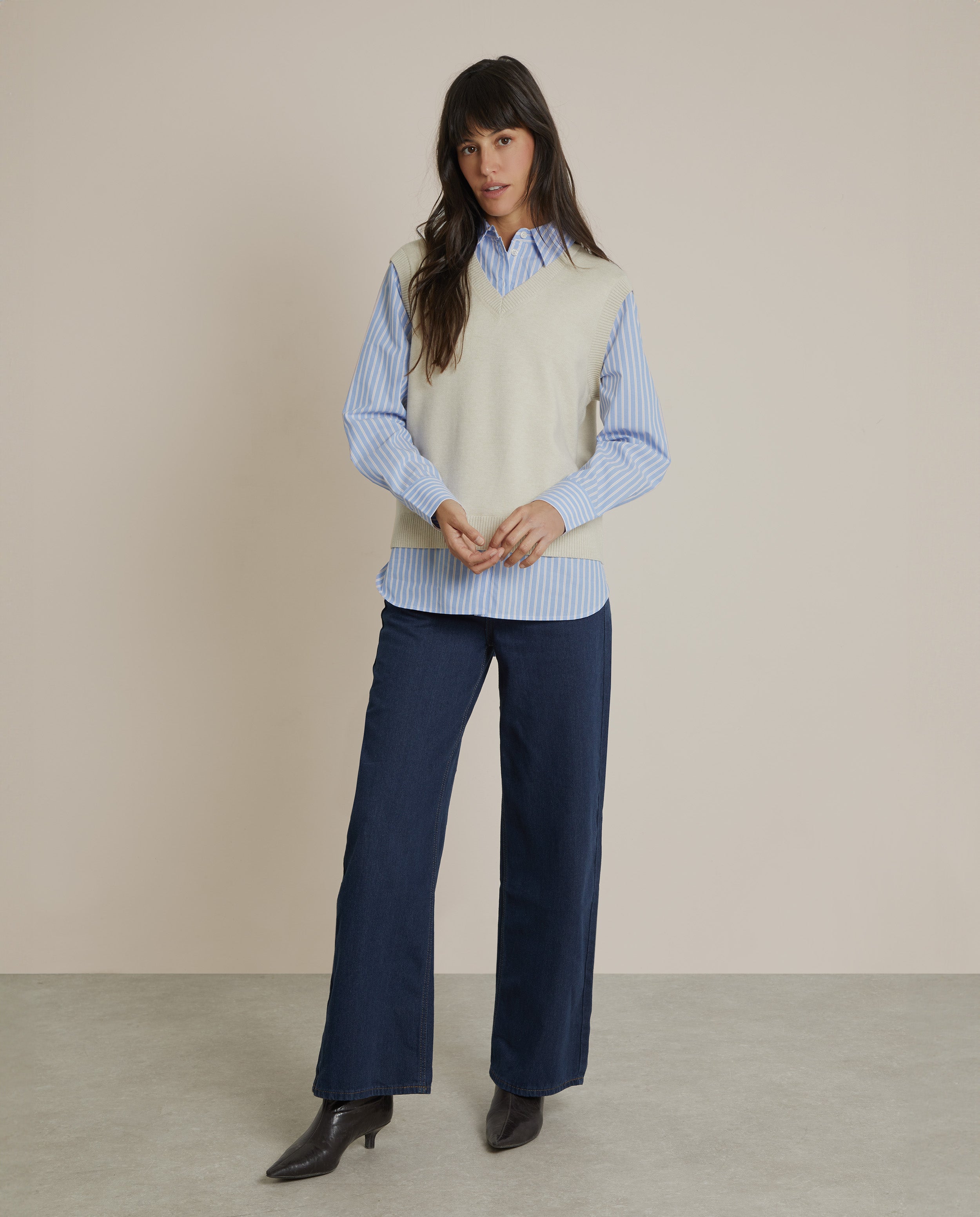 CAMISA COMBINADA CHALECO