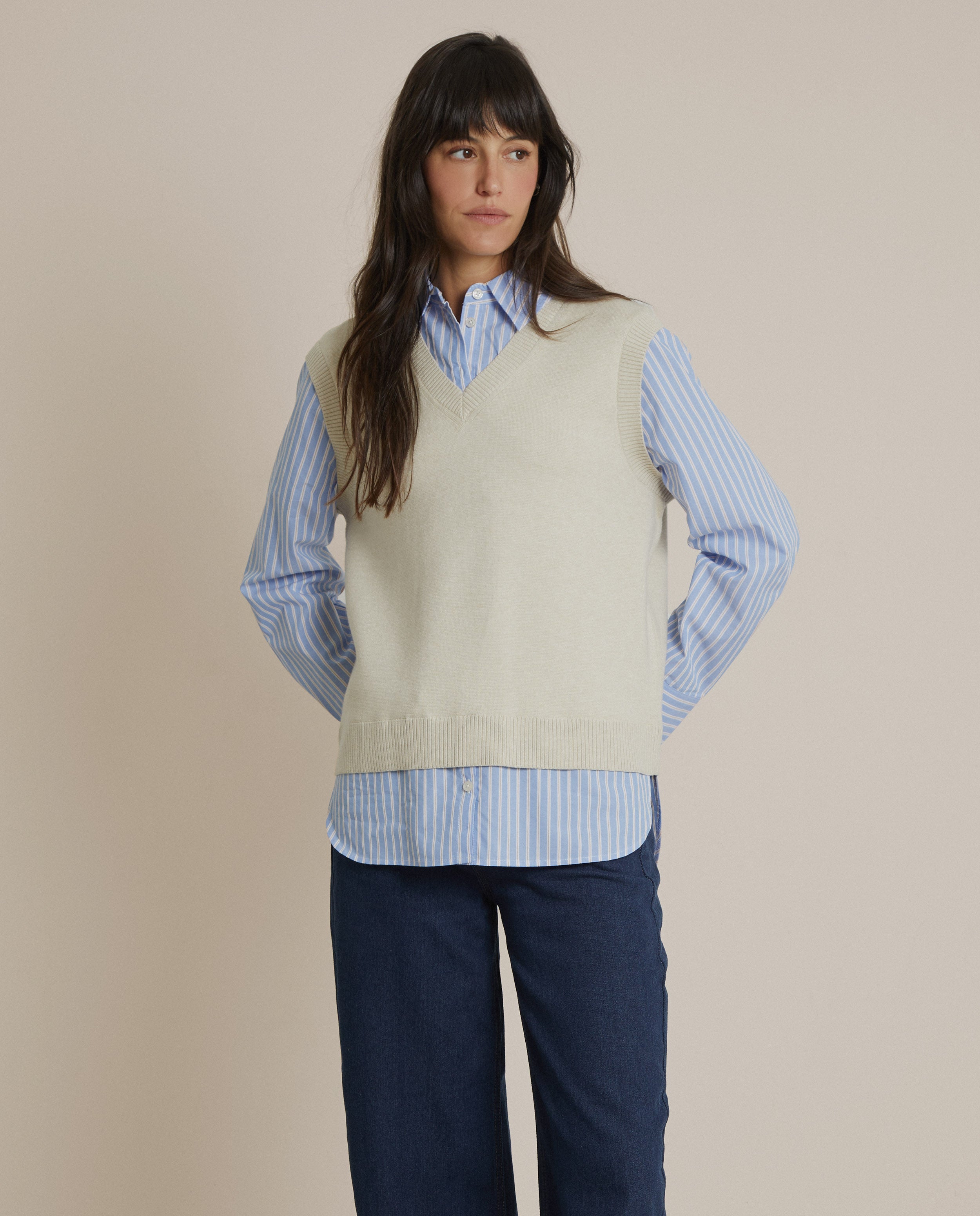 CAMISA COMBINADA CHALECO