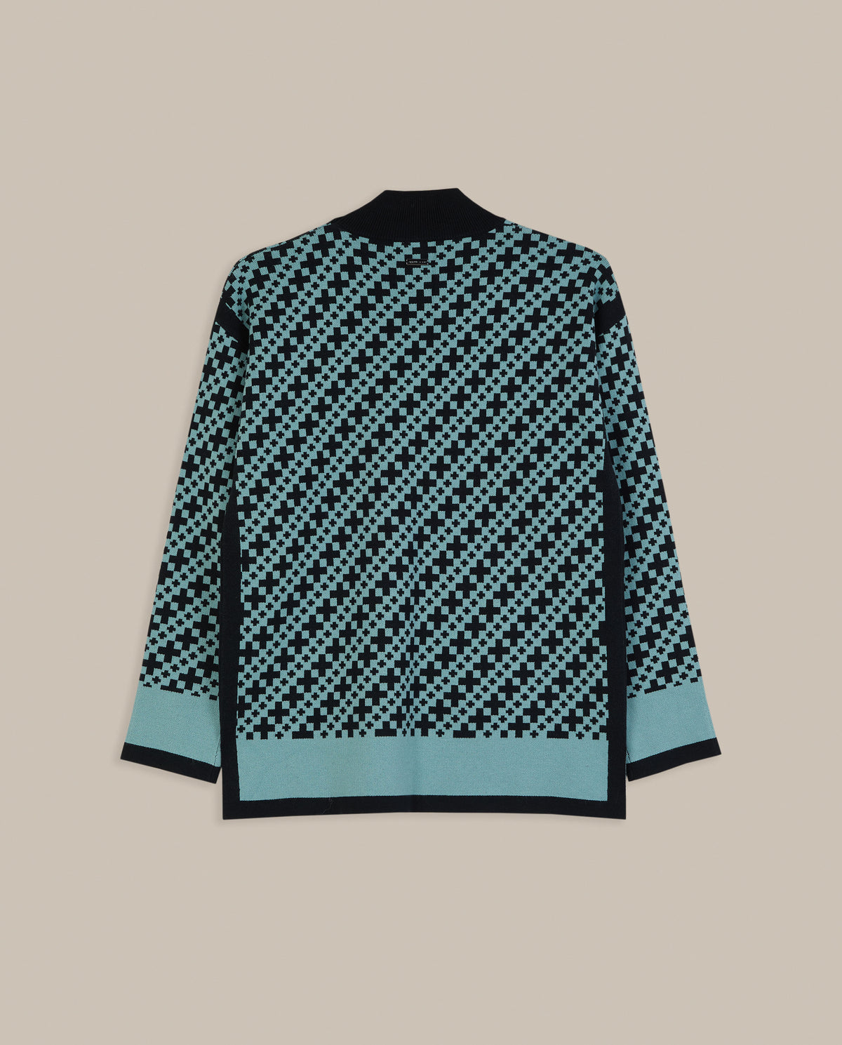 JERSEY JACQUARD GEOMÉTRICO
