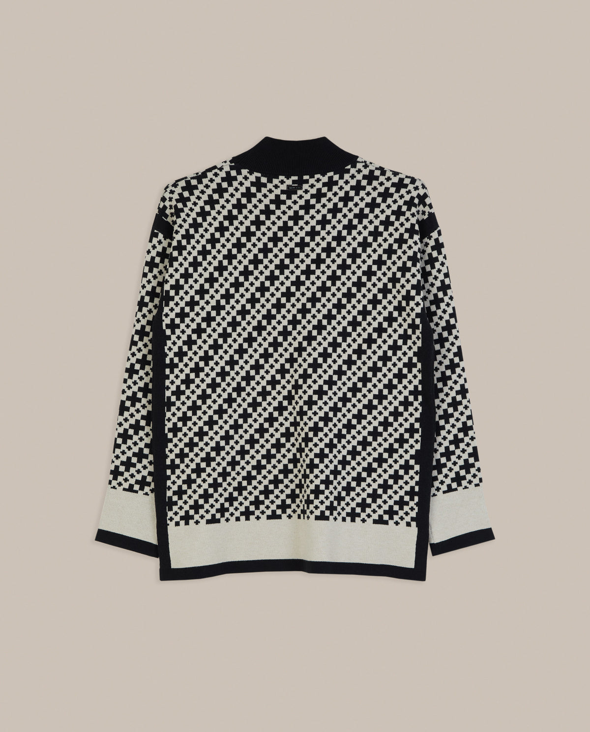 JERSEY JACQUARD GEOMÉTRICO