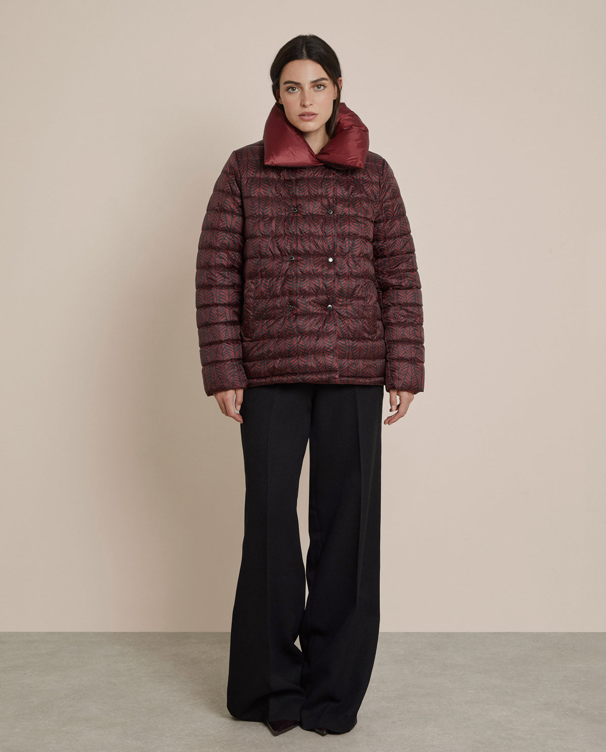 ABRIGO ACOLCHADO REVERSIBLE