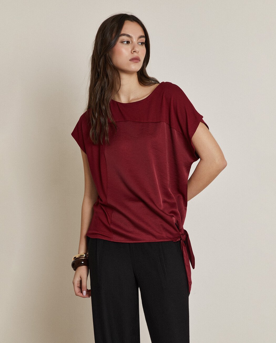 CAMISETA LISA LAZO