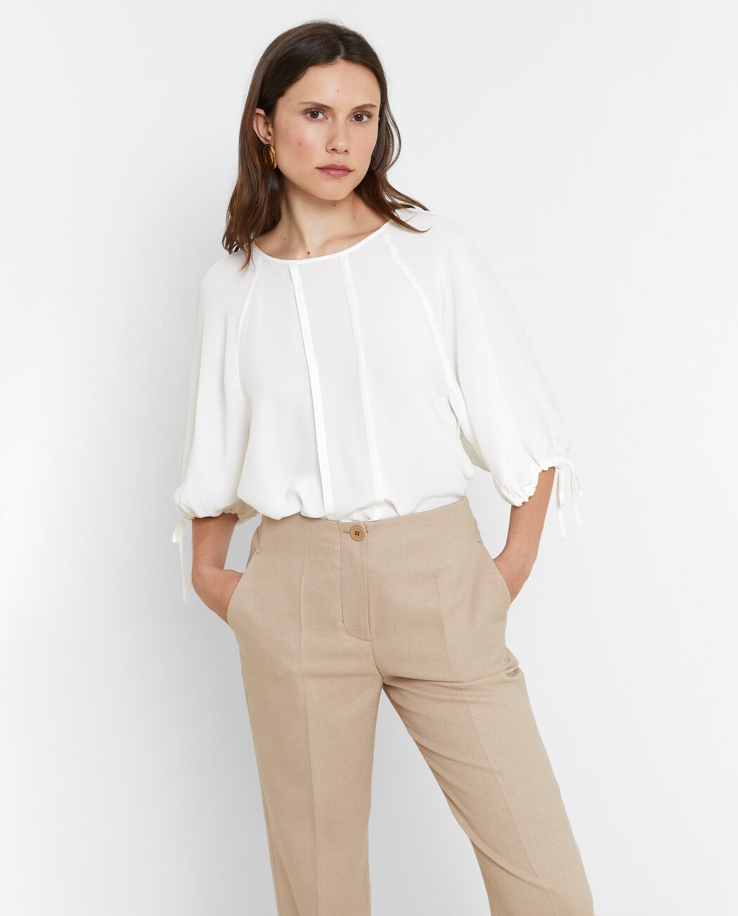 BLUSA ABULLONADA