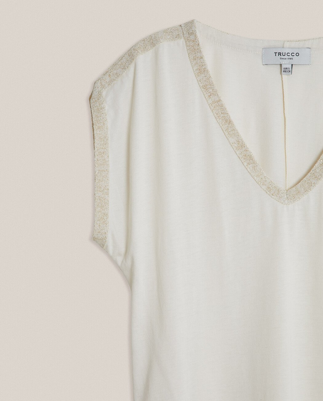 CAMISETA BORDADO LUREX